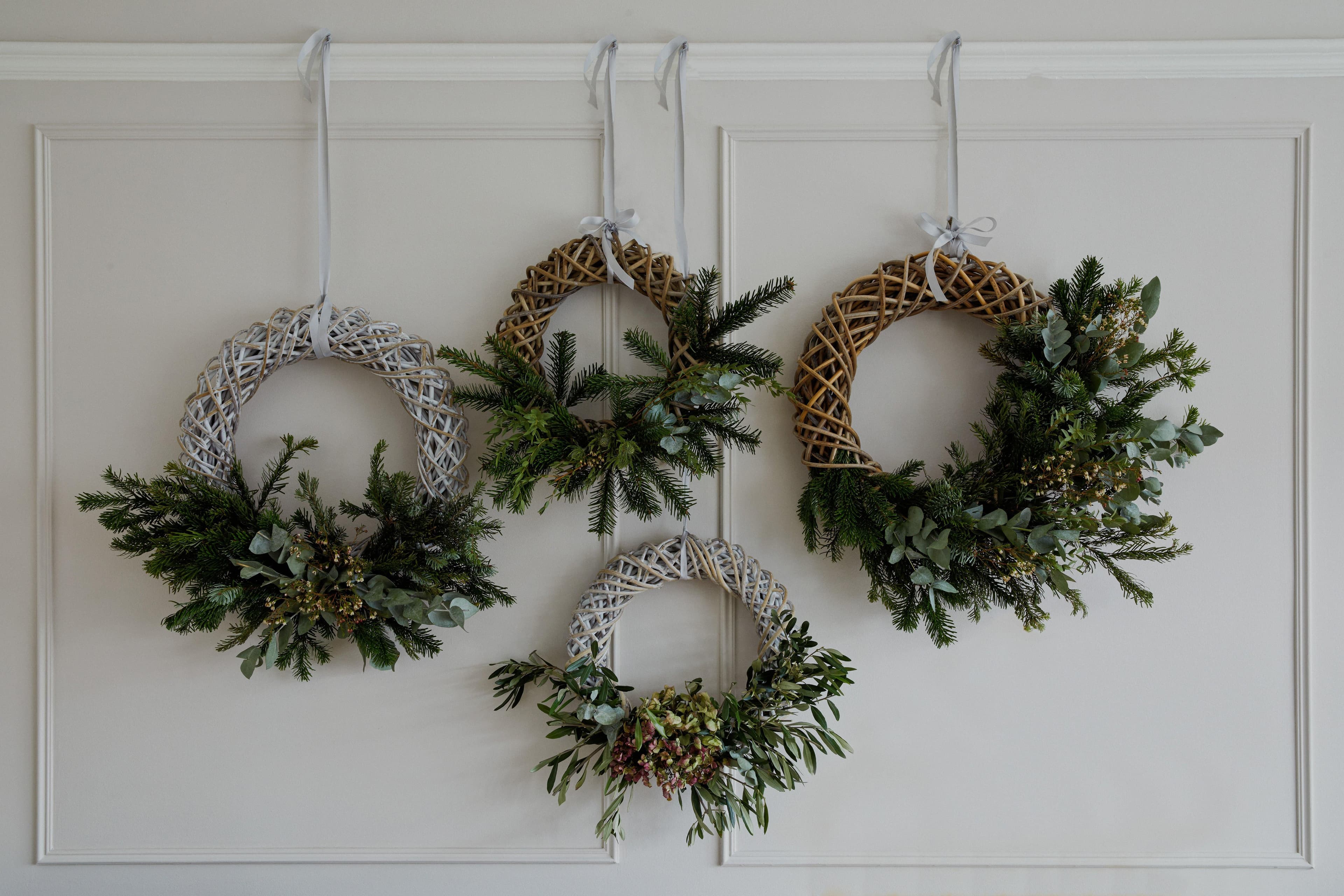 Rattan Wreath Diam 50Cm