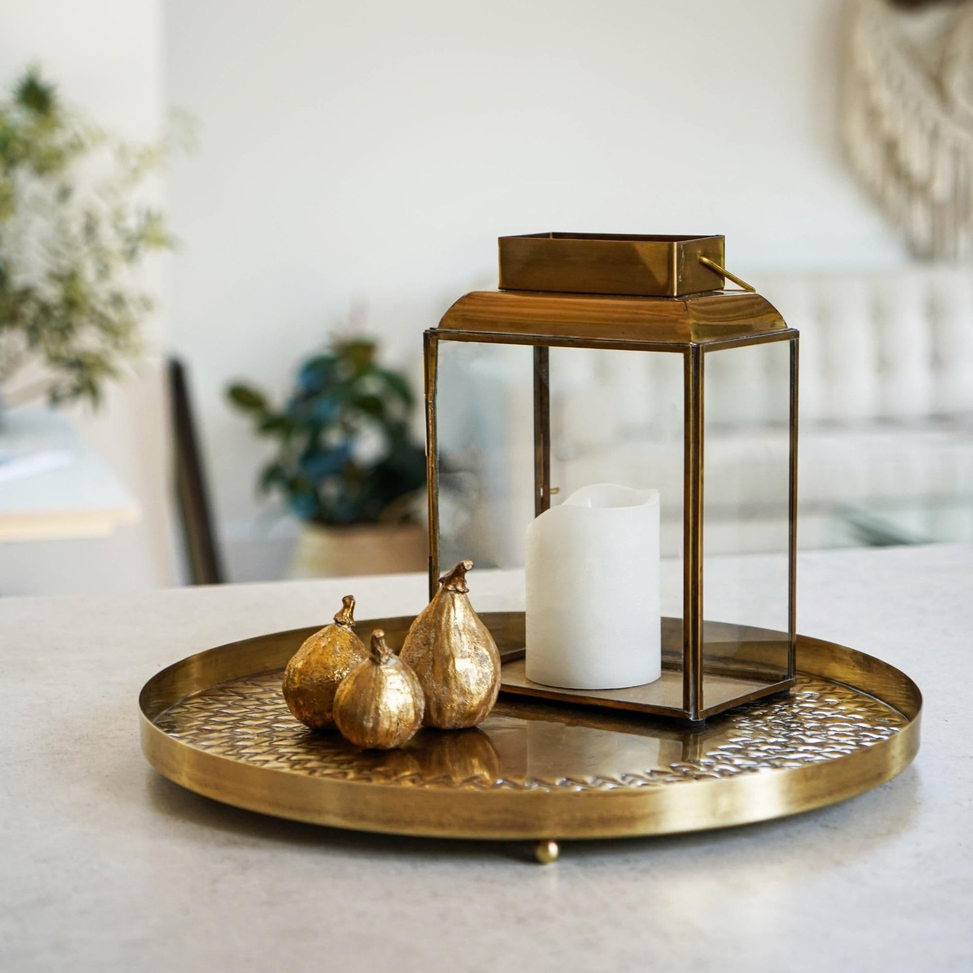 Solis Embossed Tray W40CM