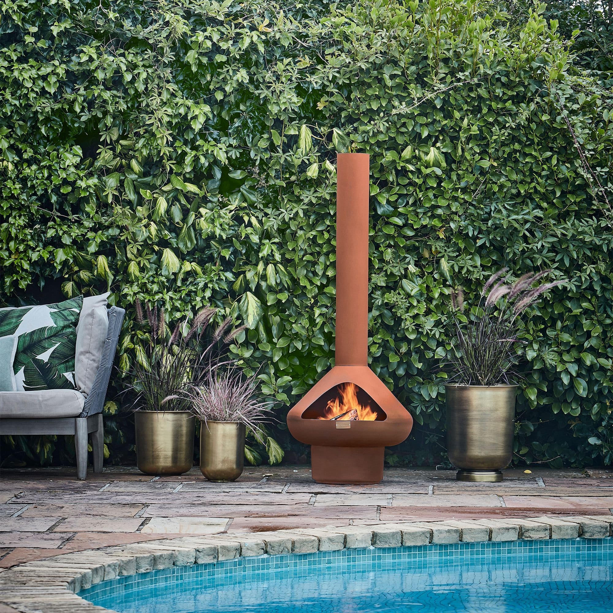 Outdoor Fornax Fireplace H132CM W52CM