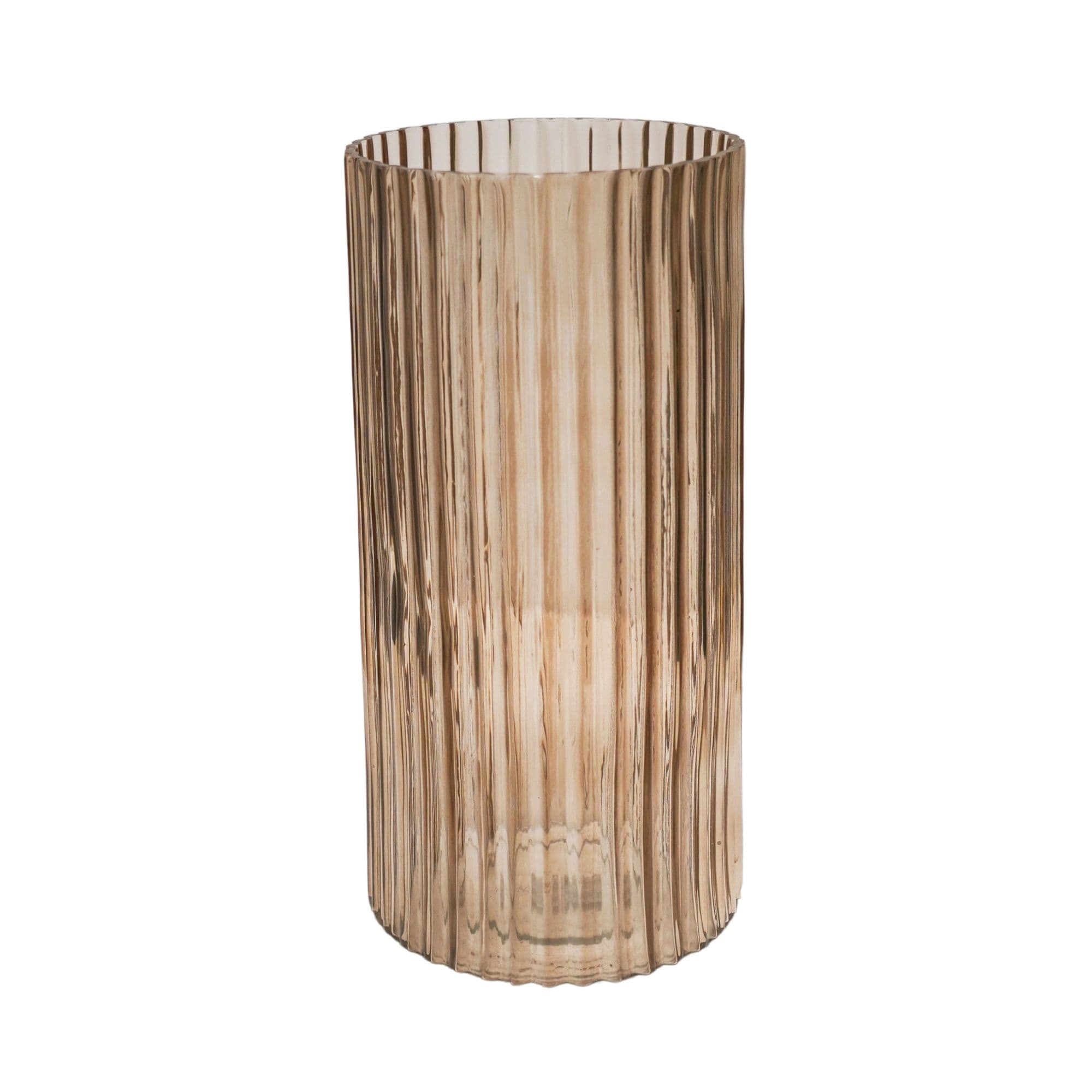 Daphne Ribbed Vase H38CM D19CM