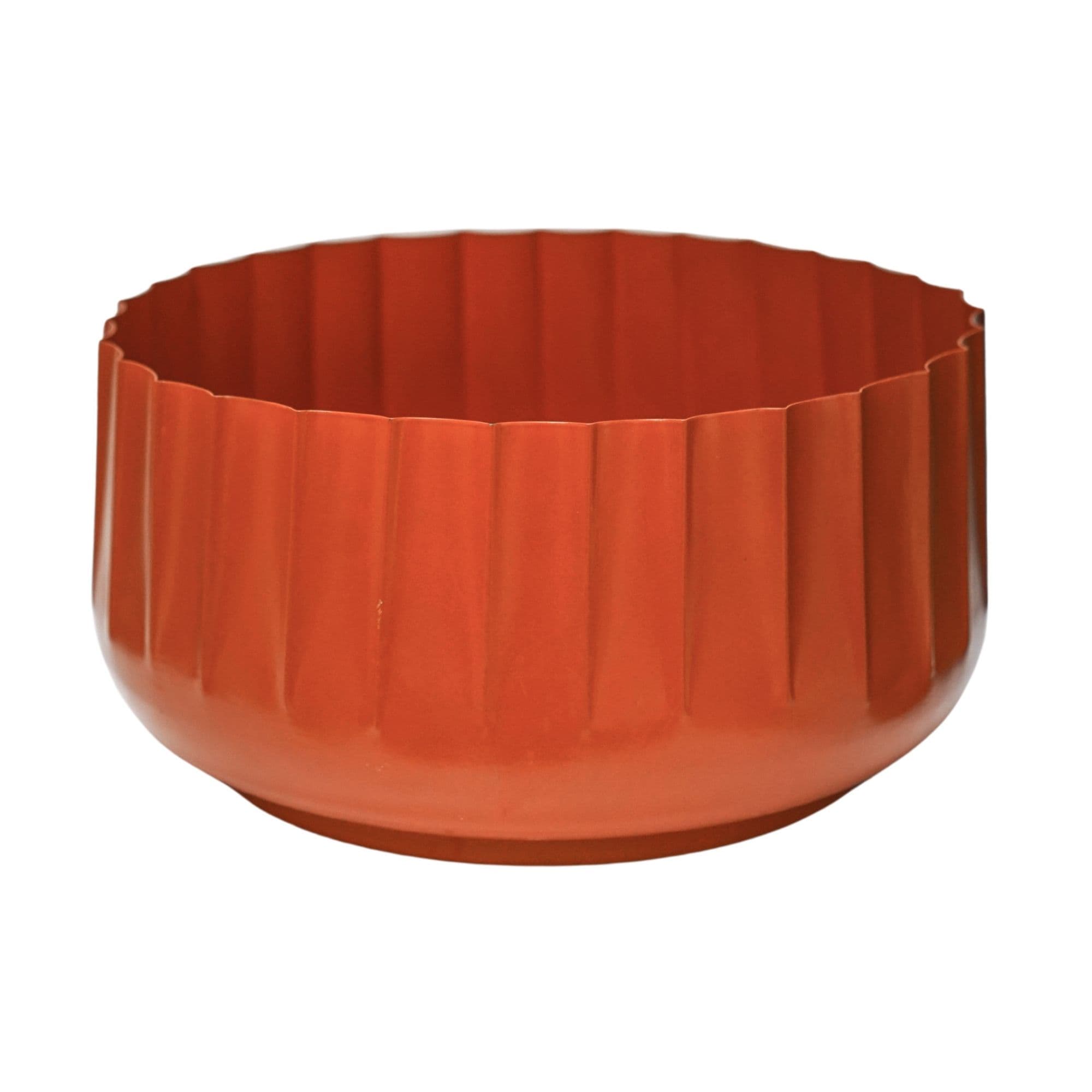 Hudson Corrugated Bowl Planter H15cm x D30cm