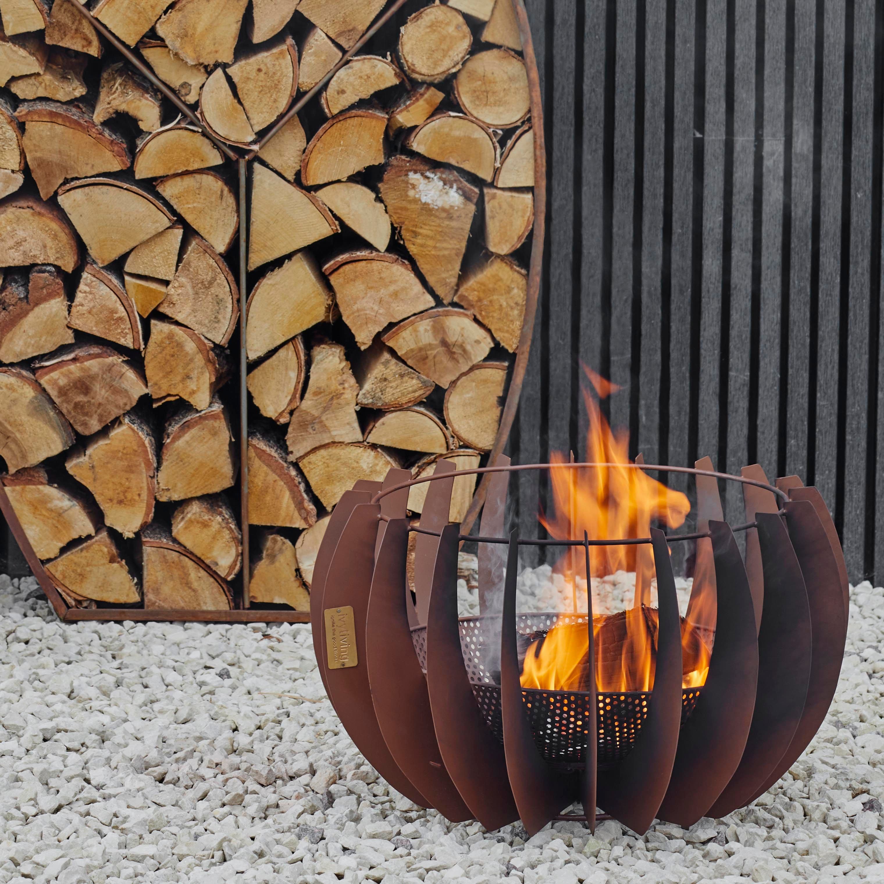 Outdoor Solis Fire Pit H30CM W50CM