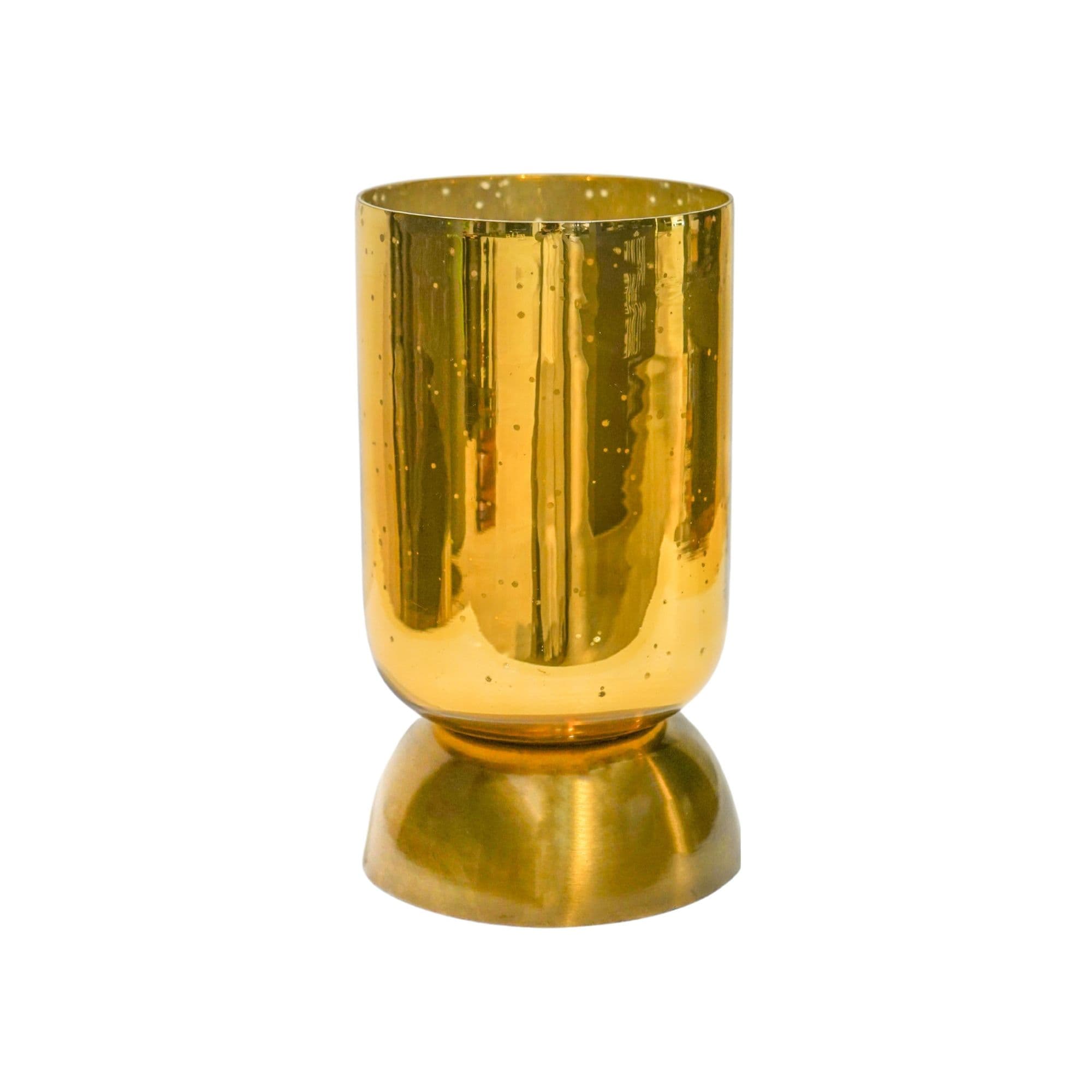 Regency Metalic Tiered Vase H27.5cm D15cm