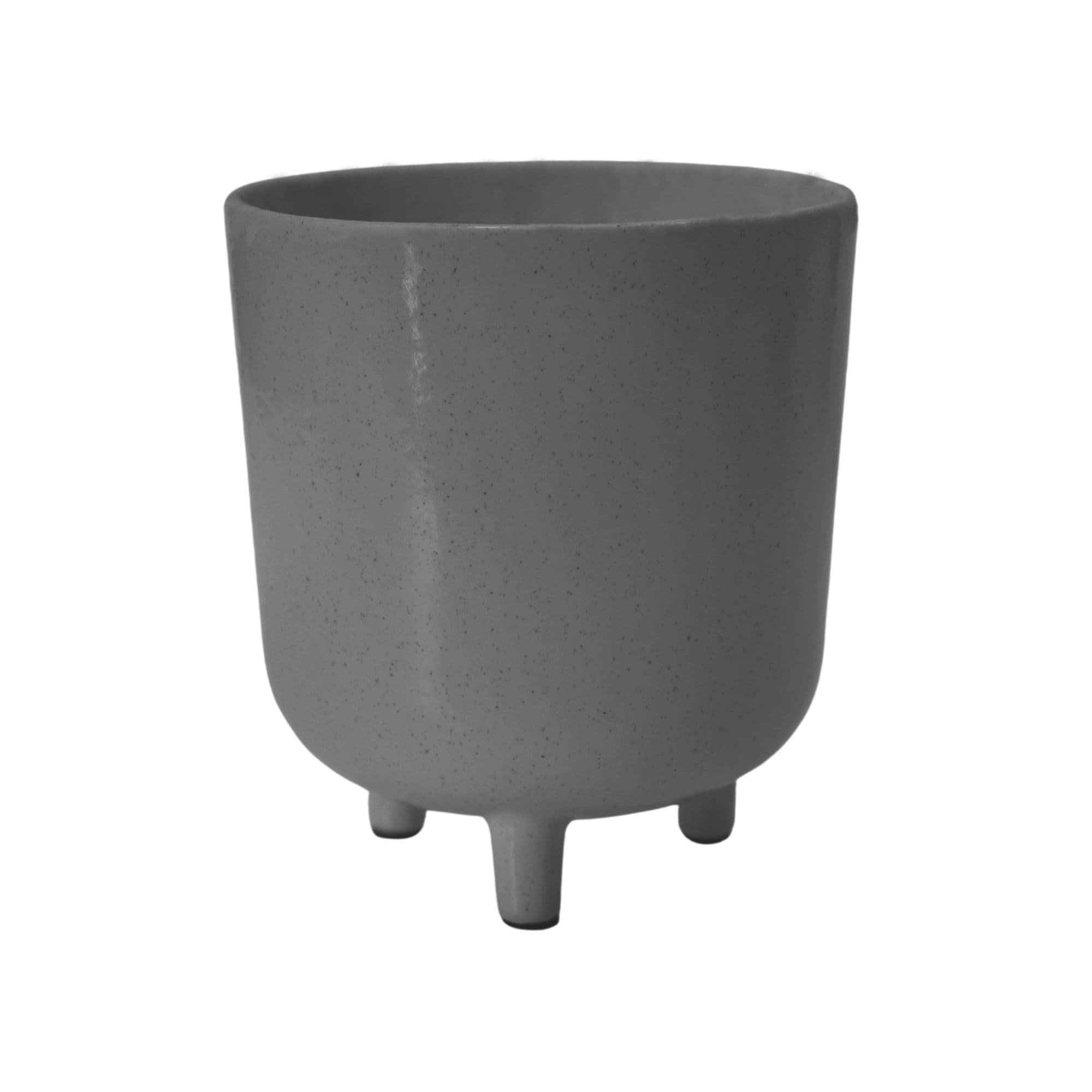 Lecce Speckled Planter H24Cm D20Cm