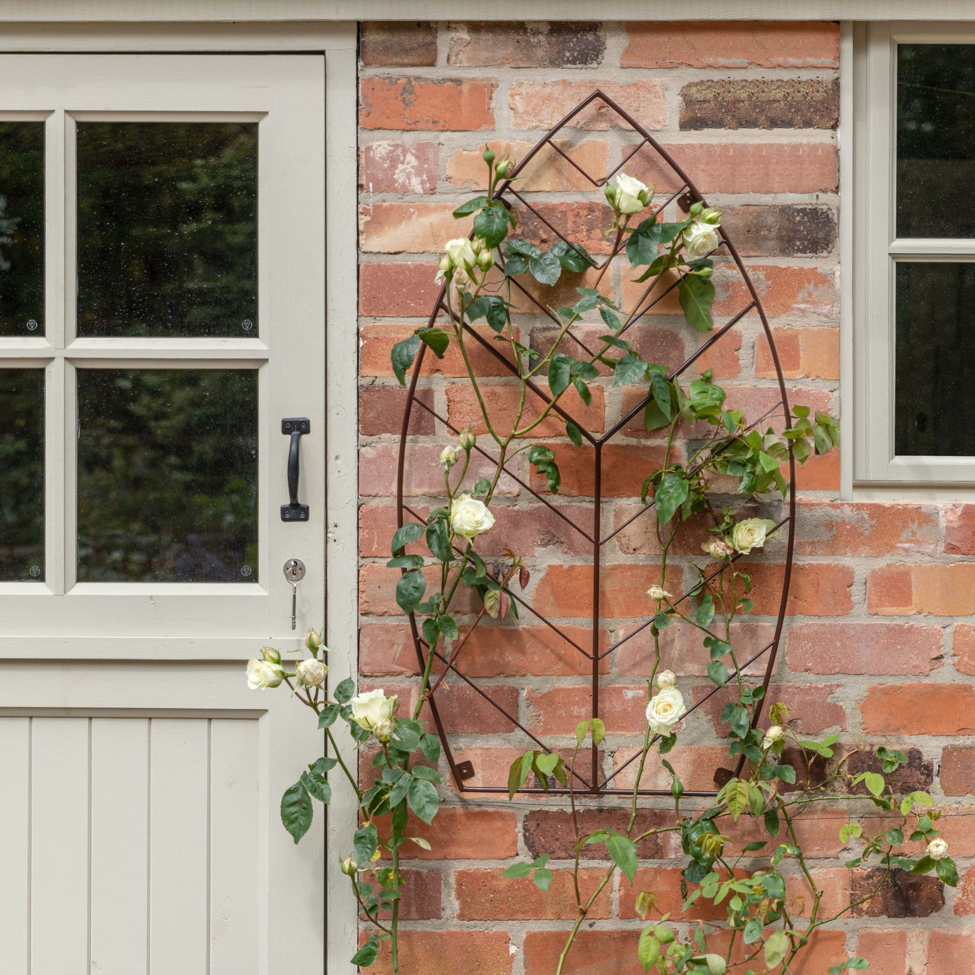 Outdoor Leaf Trellis H100cm W80cm