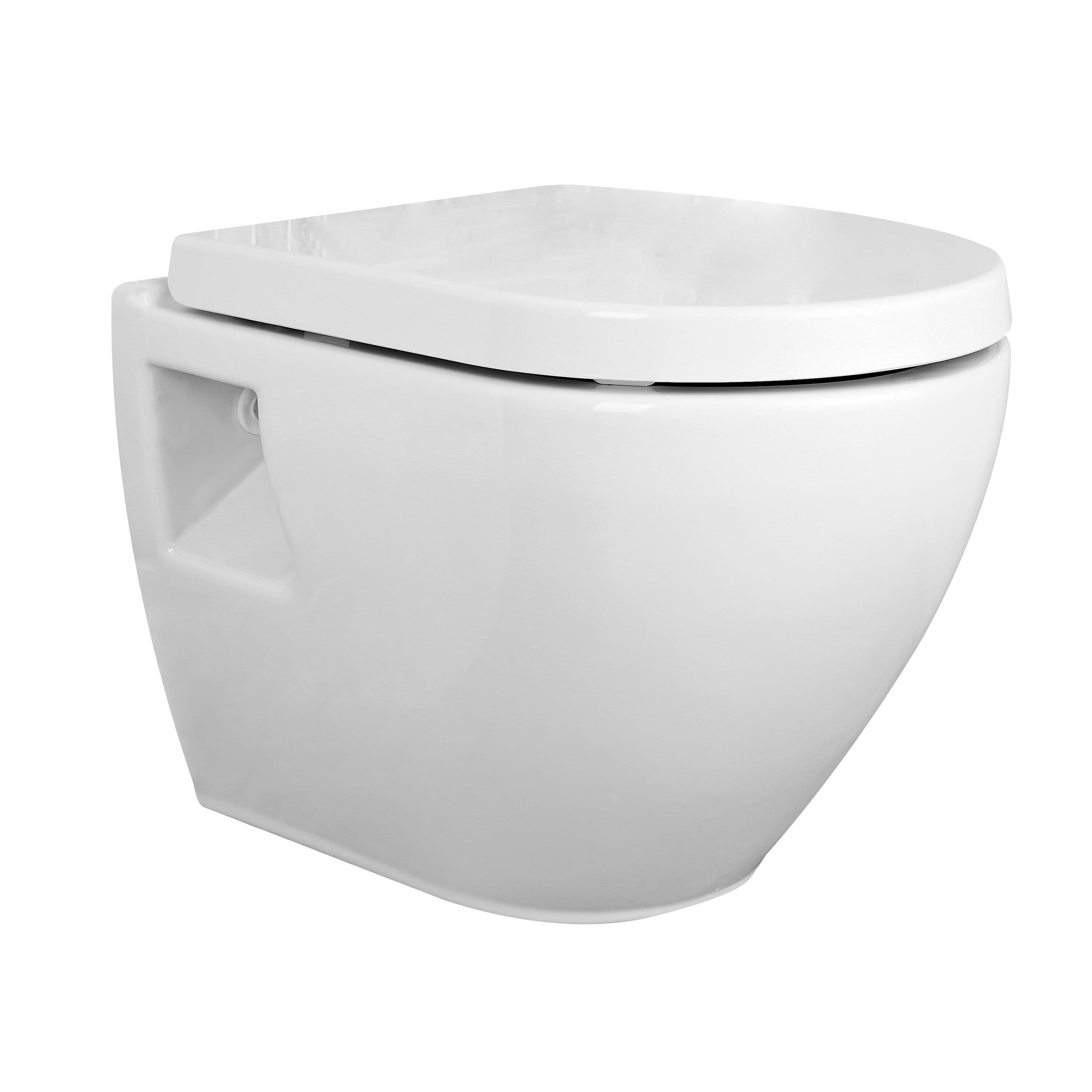 Contemporary Bathroom Round Toilet Pan 350mm x 355mm