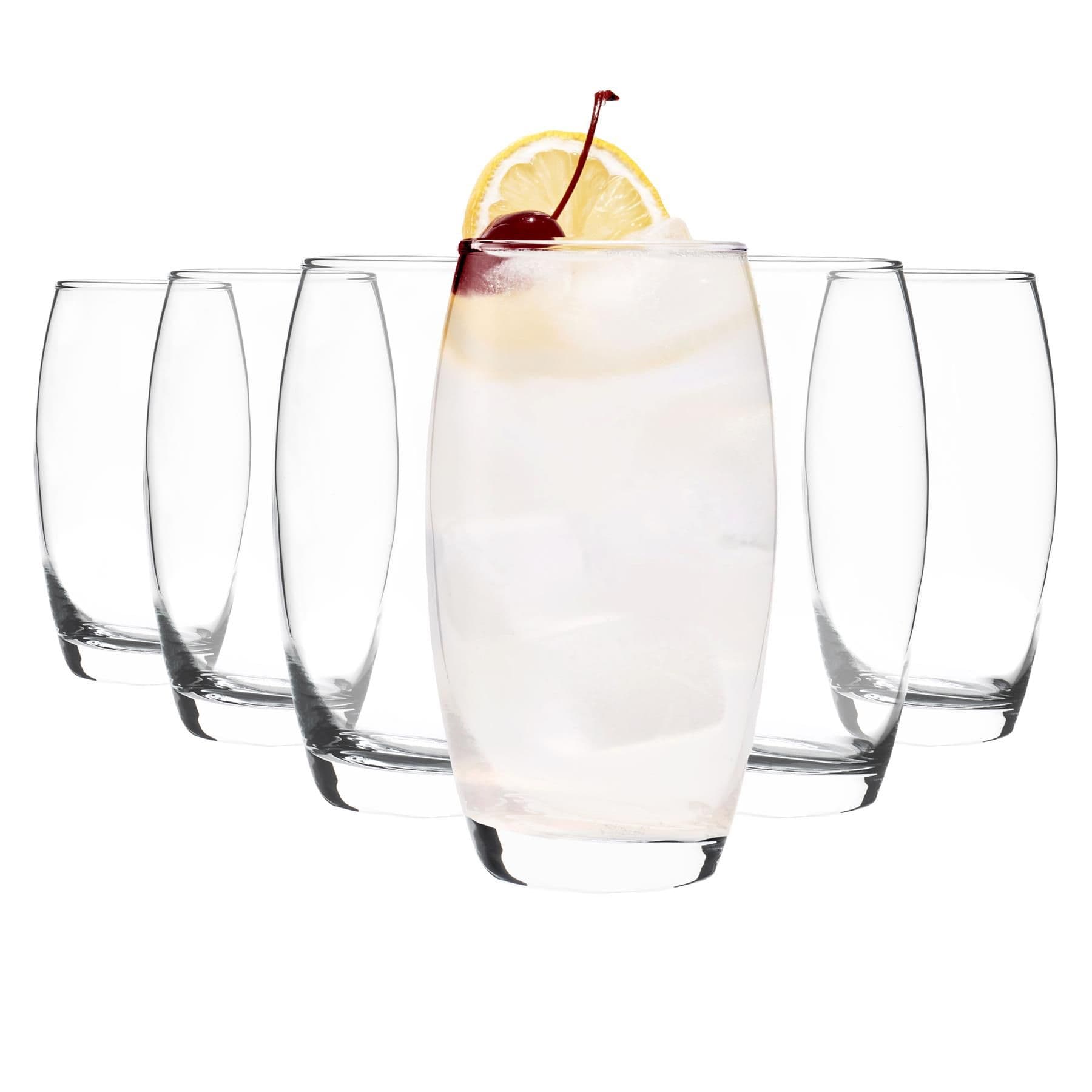 Tondo Highball Glasses - 510ml - Clear - Pack of 6