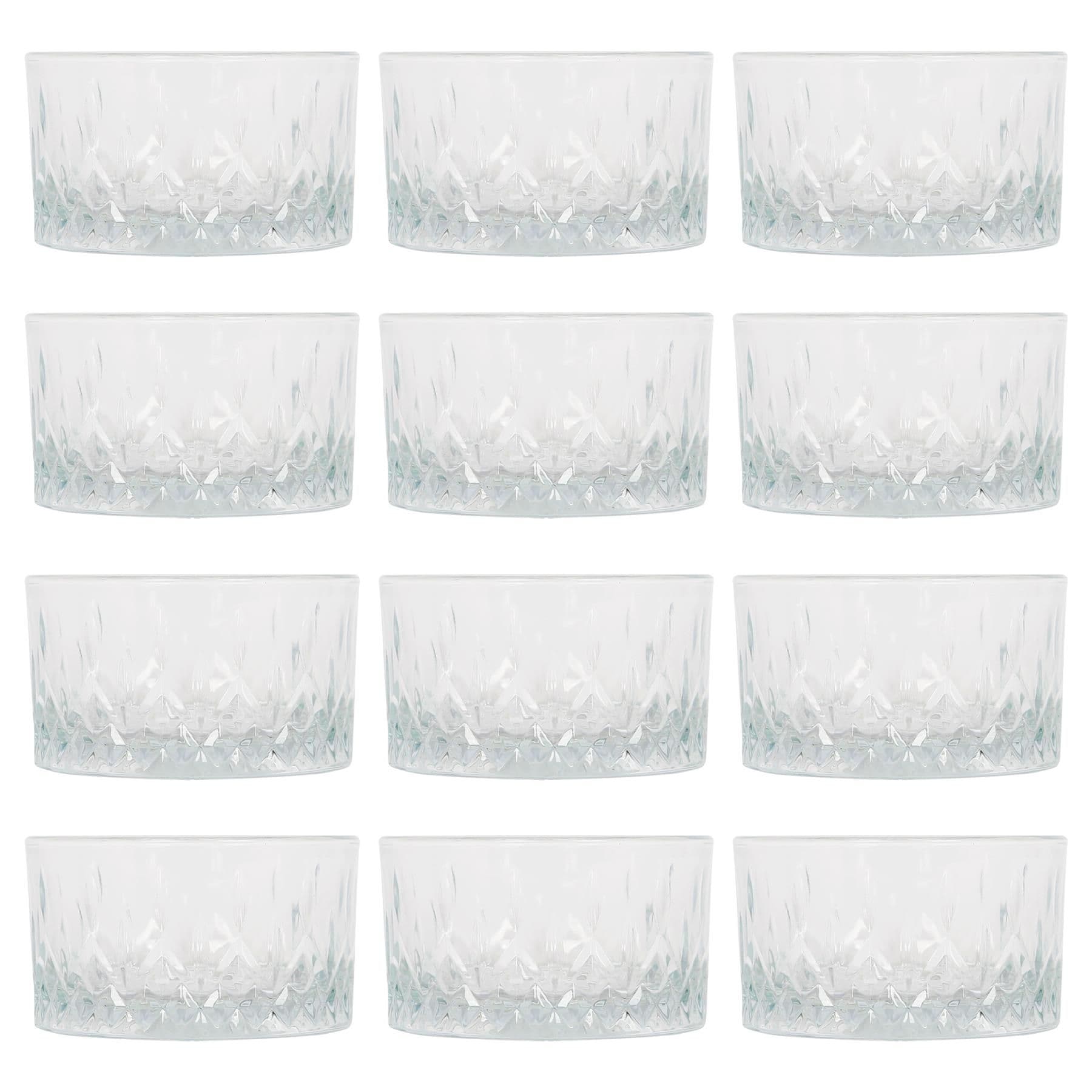 Odin Glass Snack Bowls - 9.5cm - Pack of 12