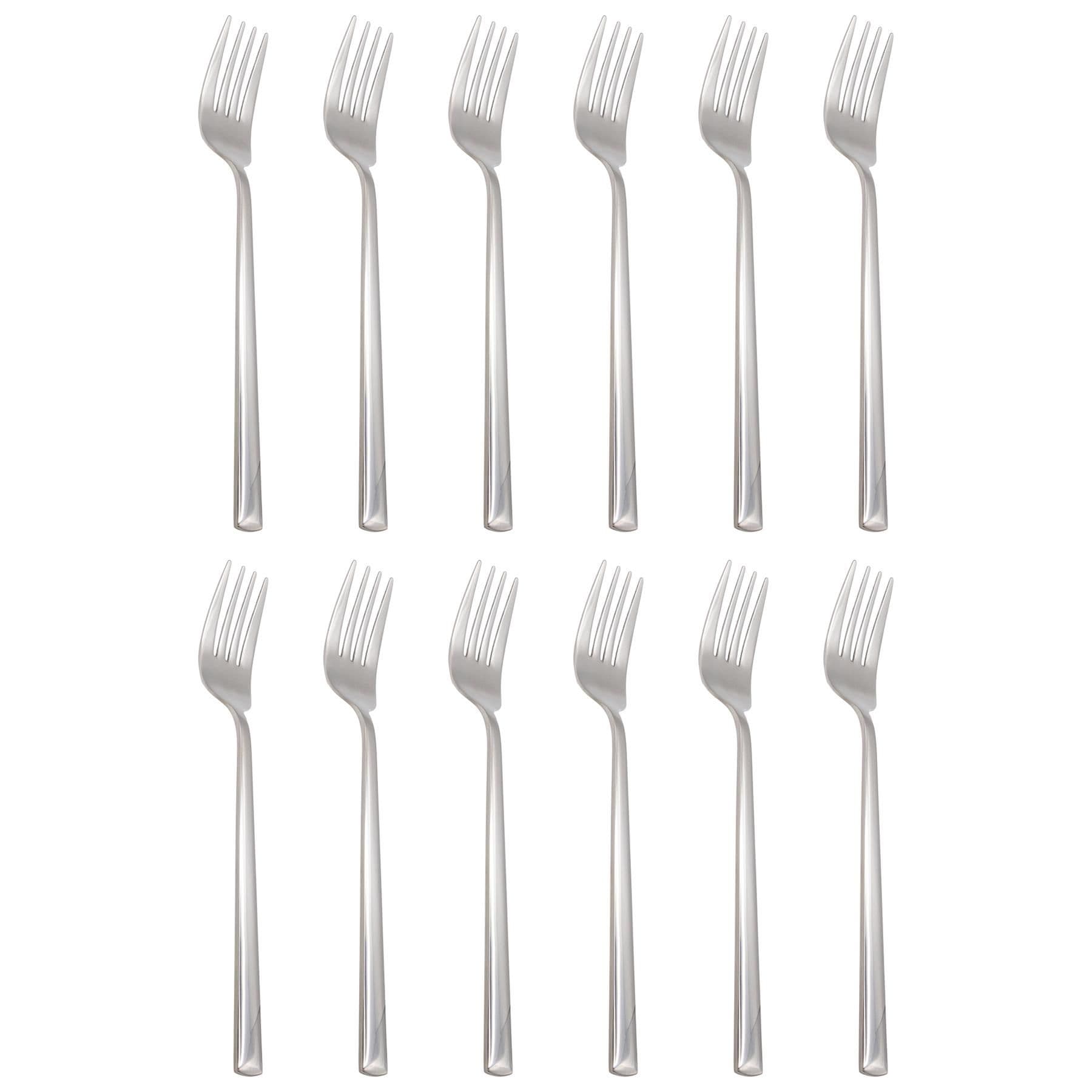 Tondo Stainless Steel Dinner Forks - 21.5cm - Pack of 12