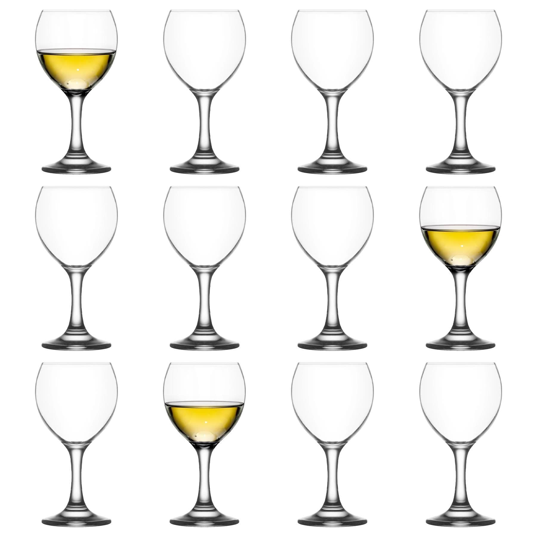 Misket White Wine Glasses - 210ml - Pack of 12