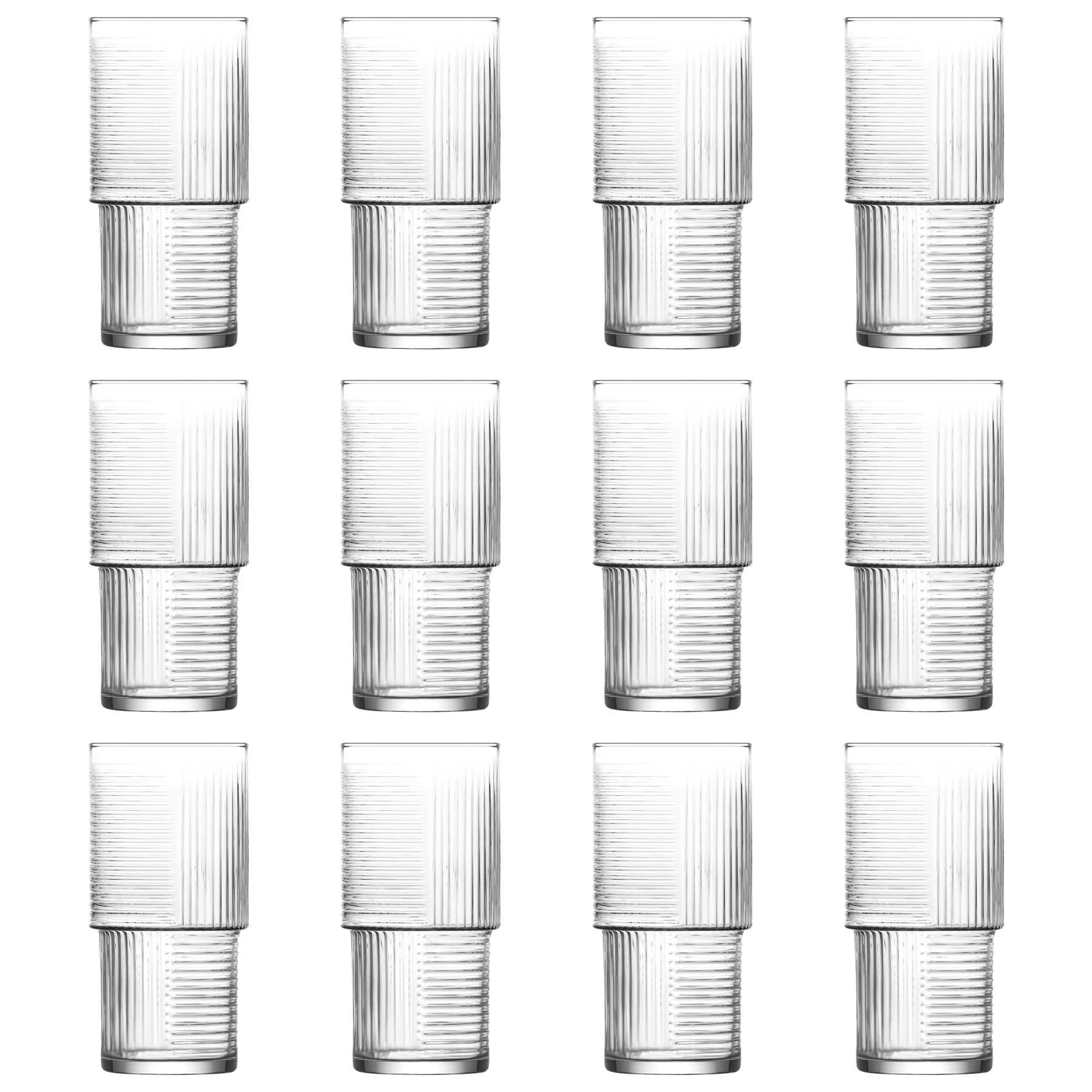 Helen Stacking Highball Glasses - 400ml - Pack of 12