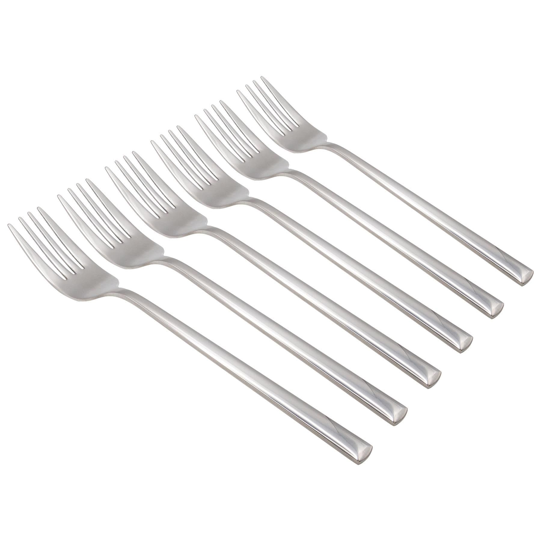 Tondo Stainless Steel Dinner Forks - 21.5cm - Pack of 6