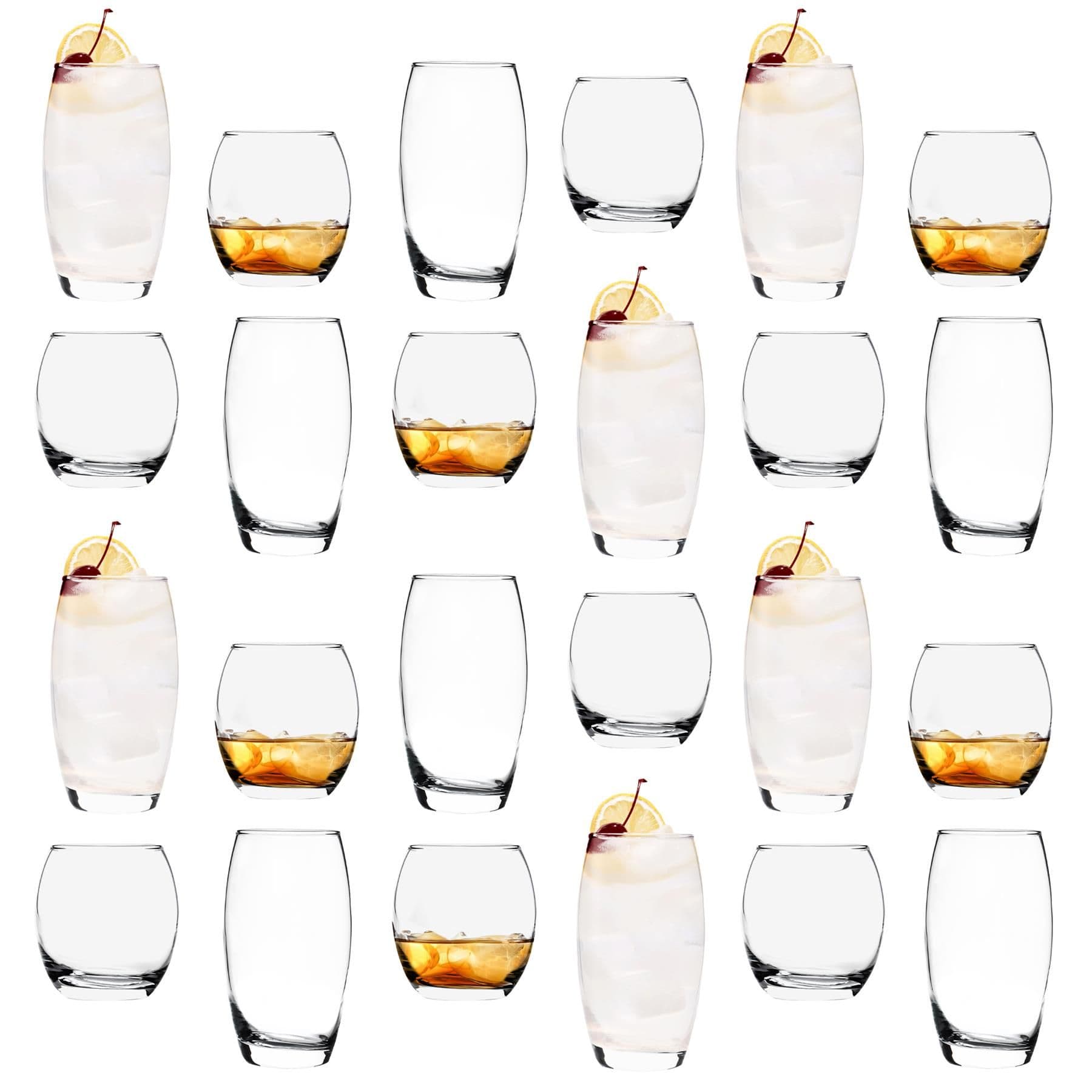 Tondo Glassware 24 Piece Set