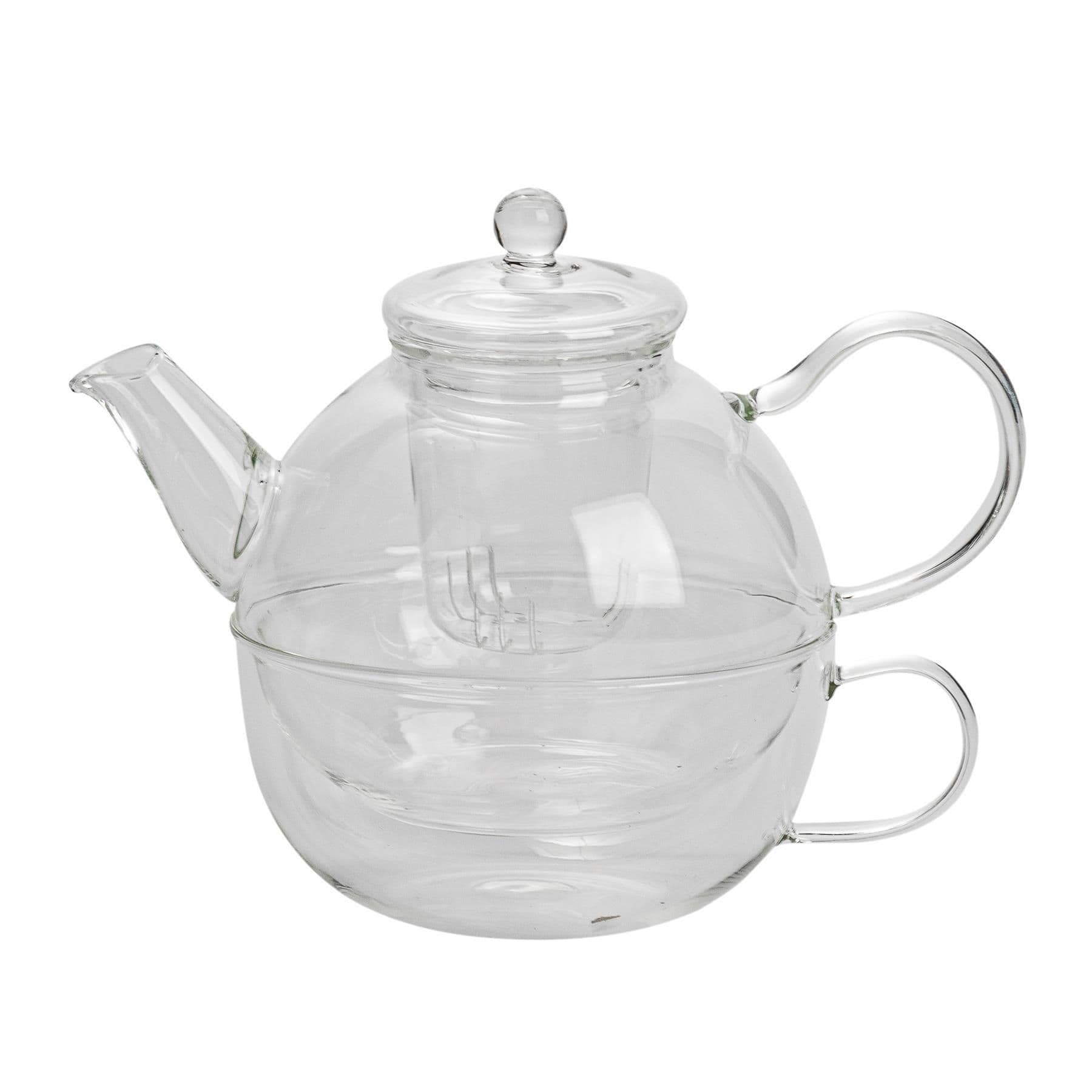 Glass Tea For One Set 550ml