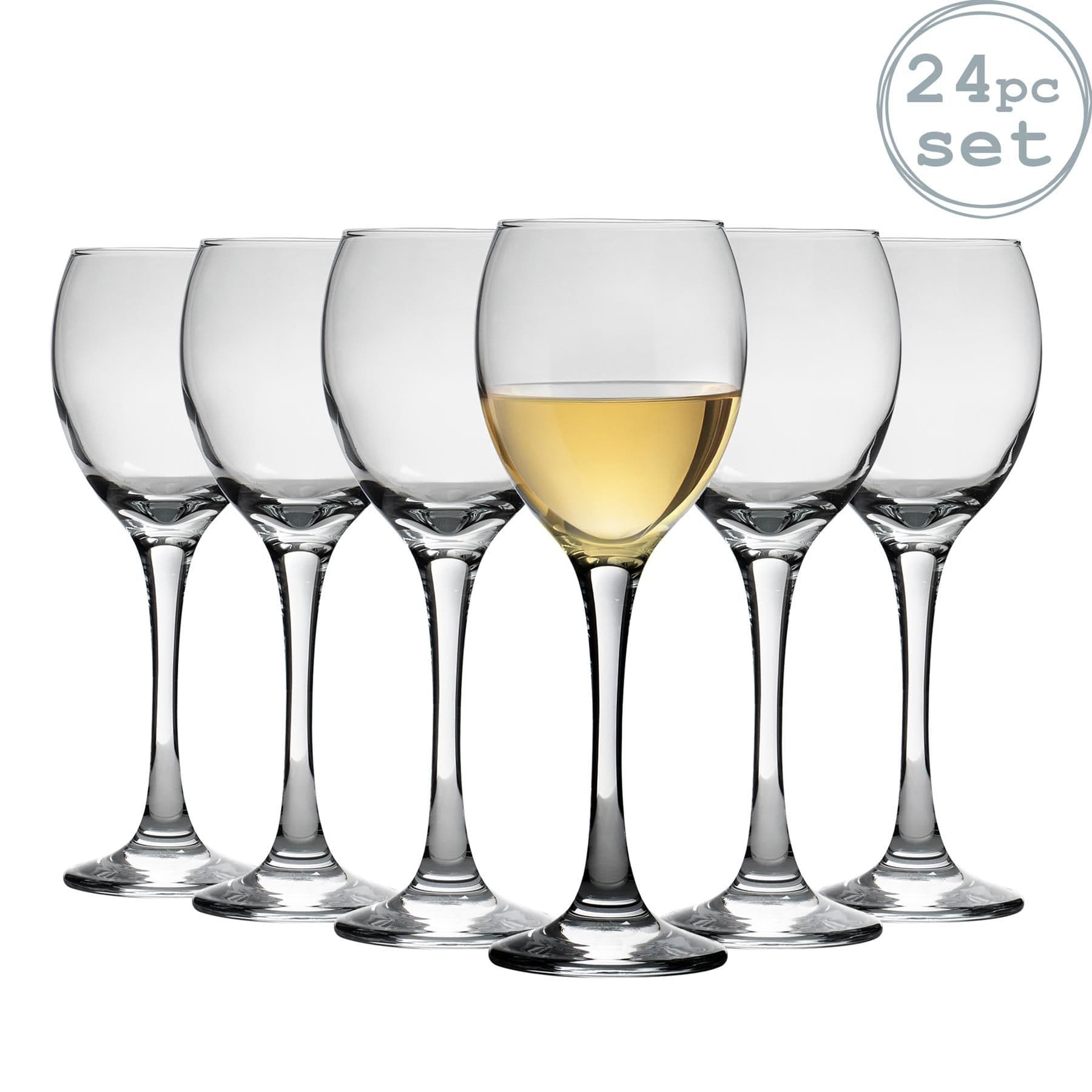 Classic White Wine Glasses - 245ml - Pack of 24