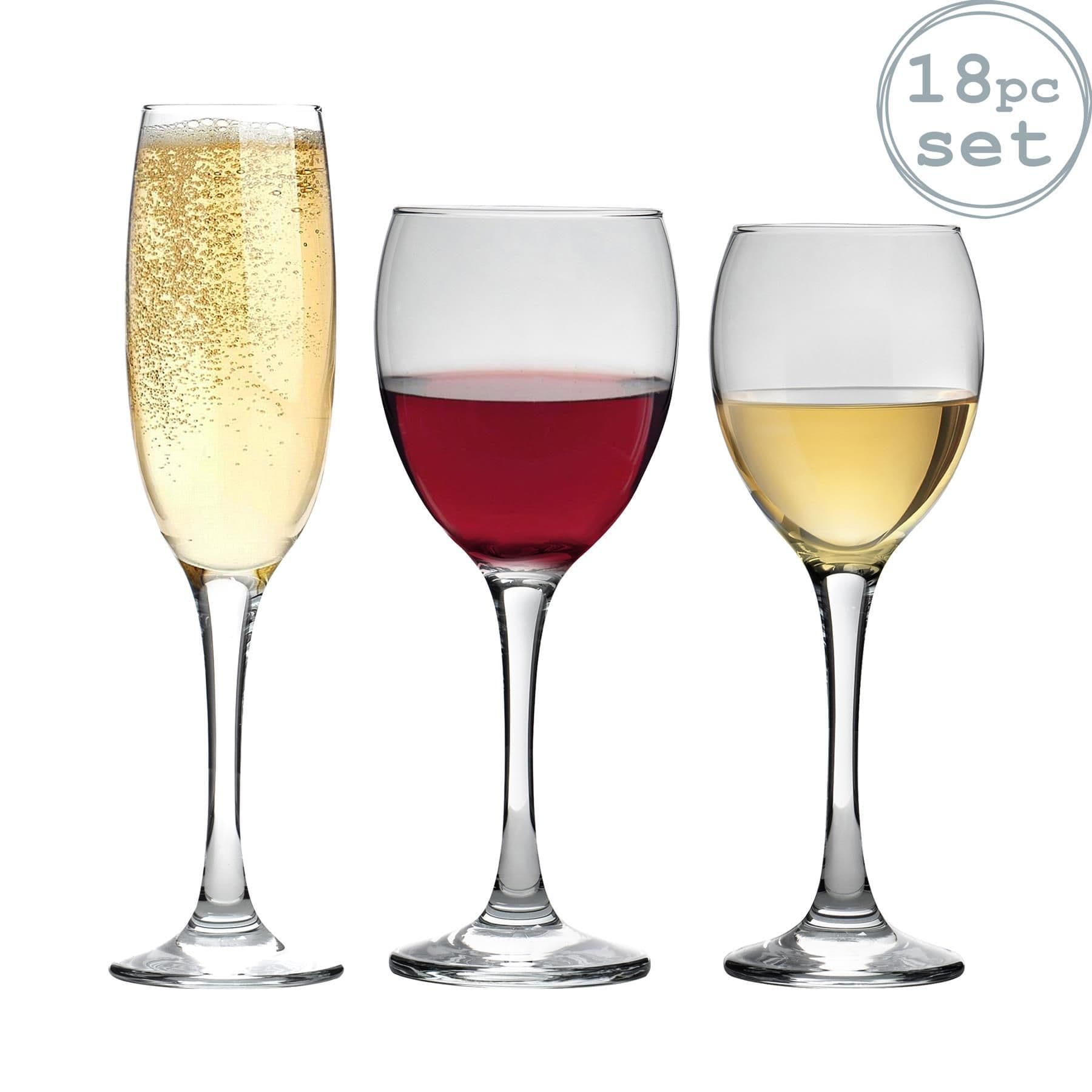 Classic Stemware 18 Piece Set