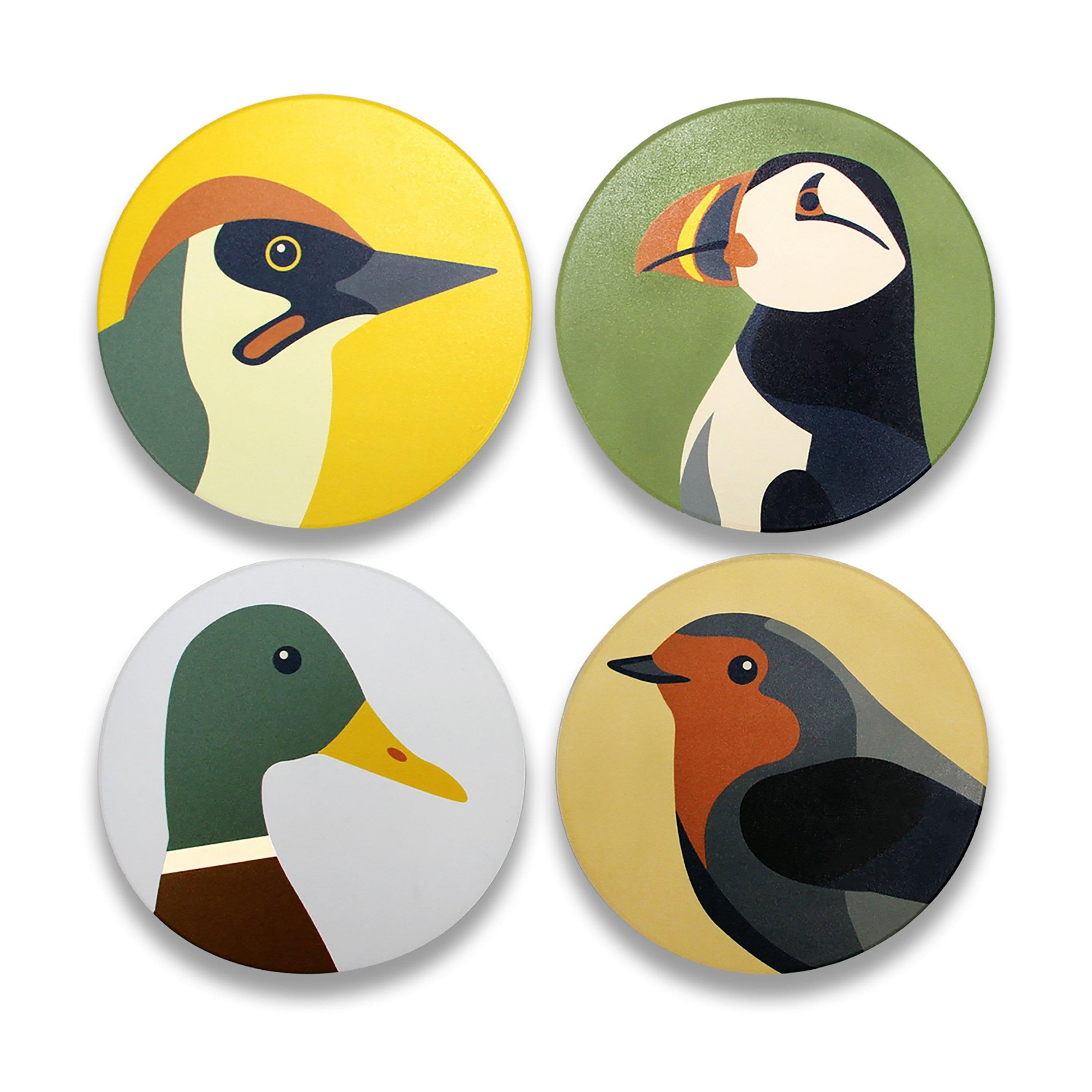 Coasters Set 4 Ceramic