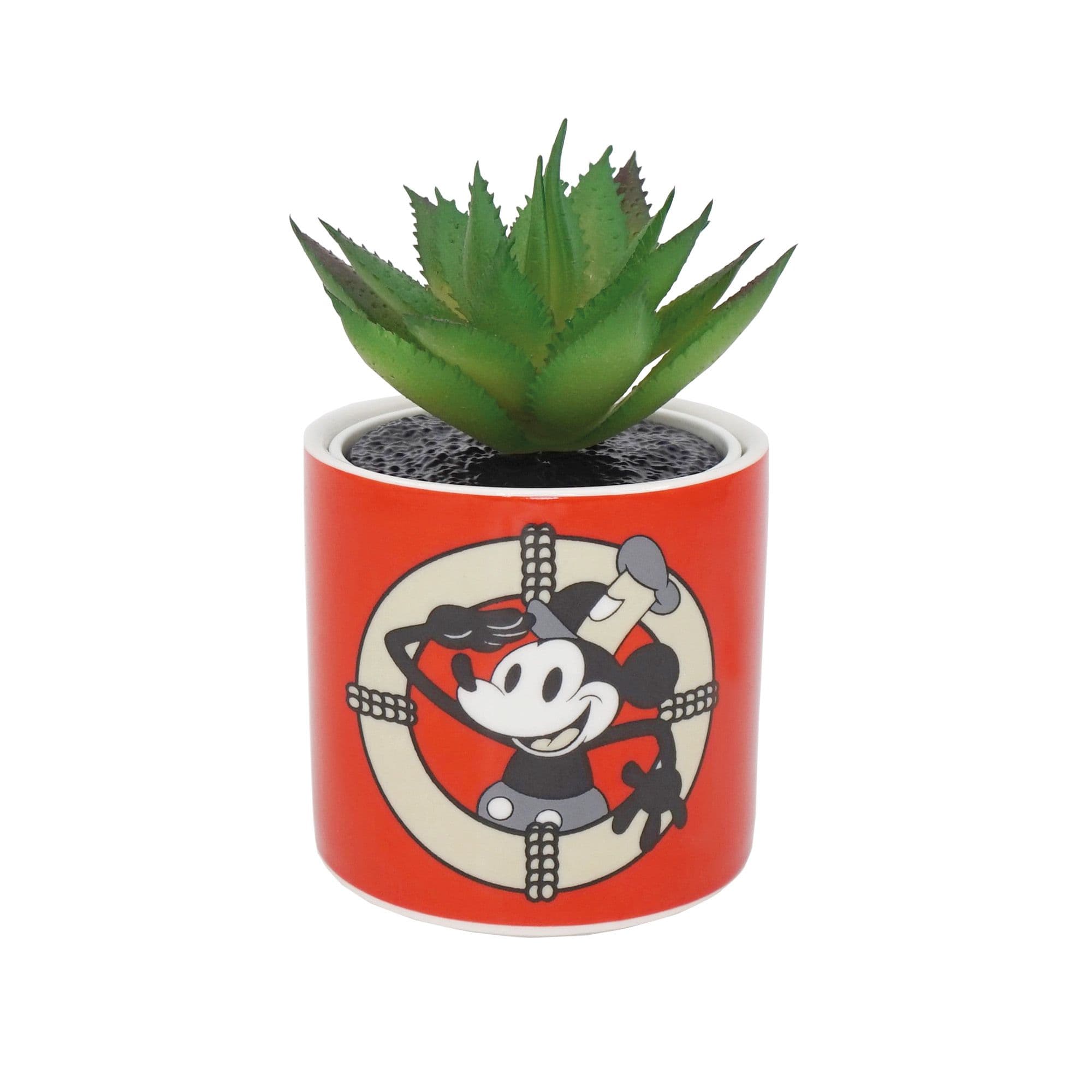 Plant Pot Faux Boxed Mickey Mouse