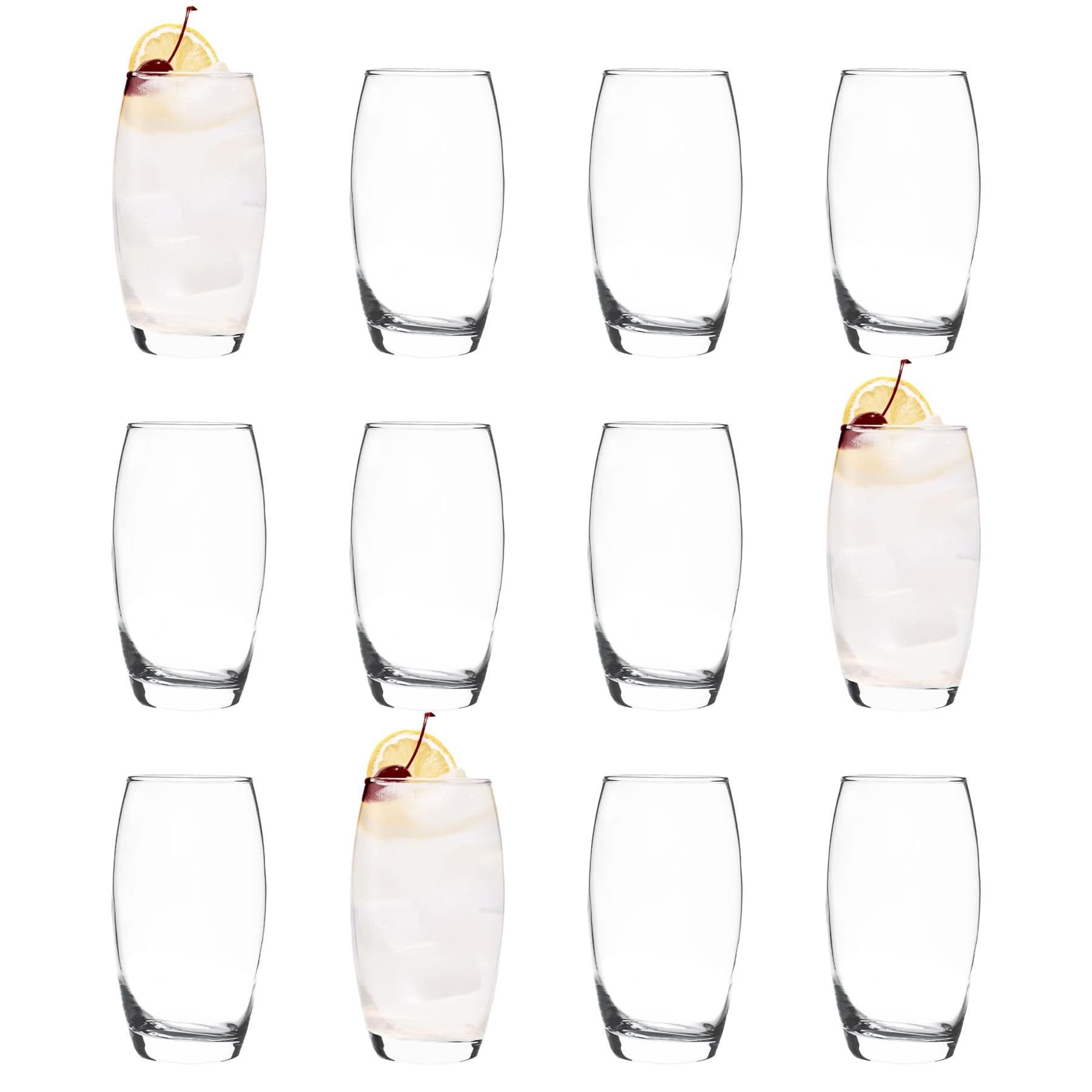 Empire Highball Glasses - 510ml - Clear - Pack of 12