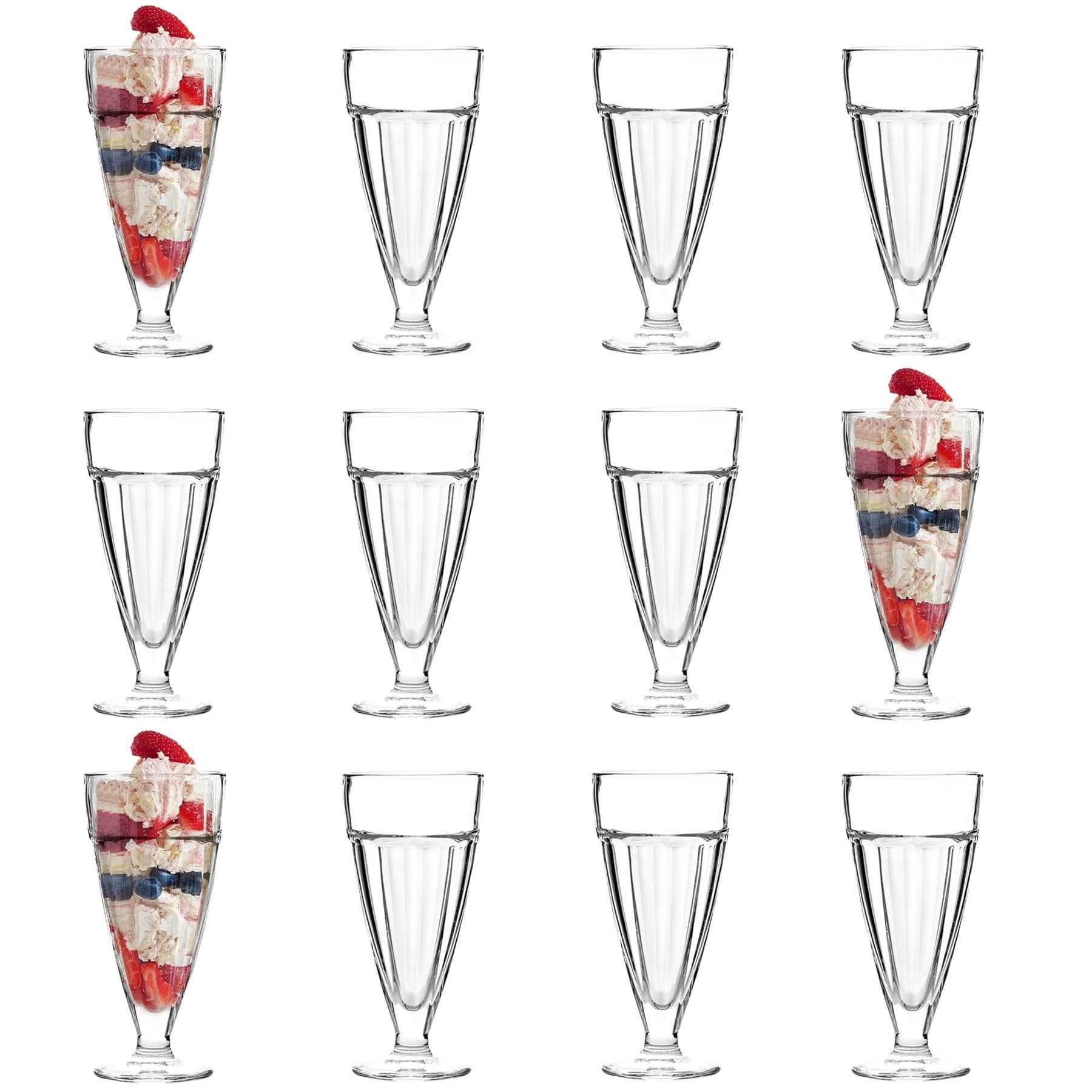 Ice Cream Sundae Glasses - 350ml - Pack of 12