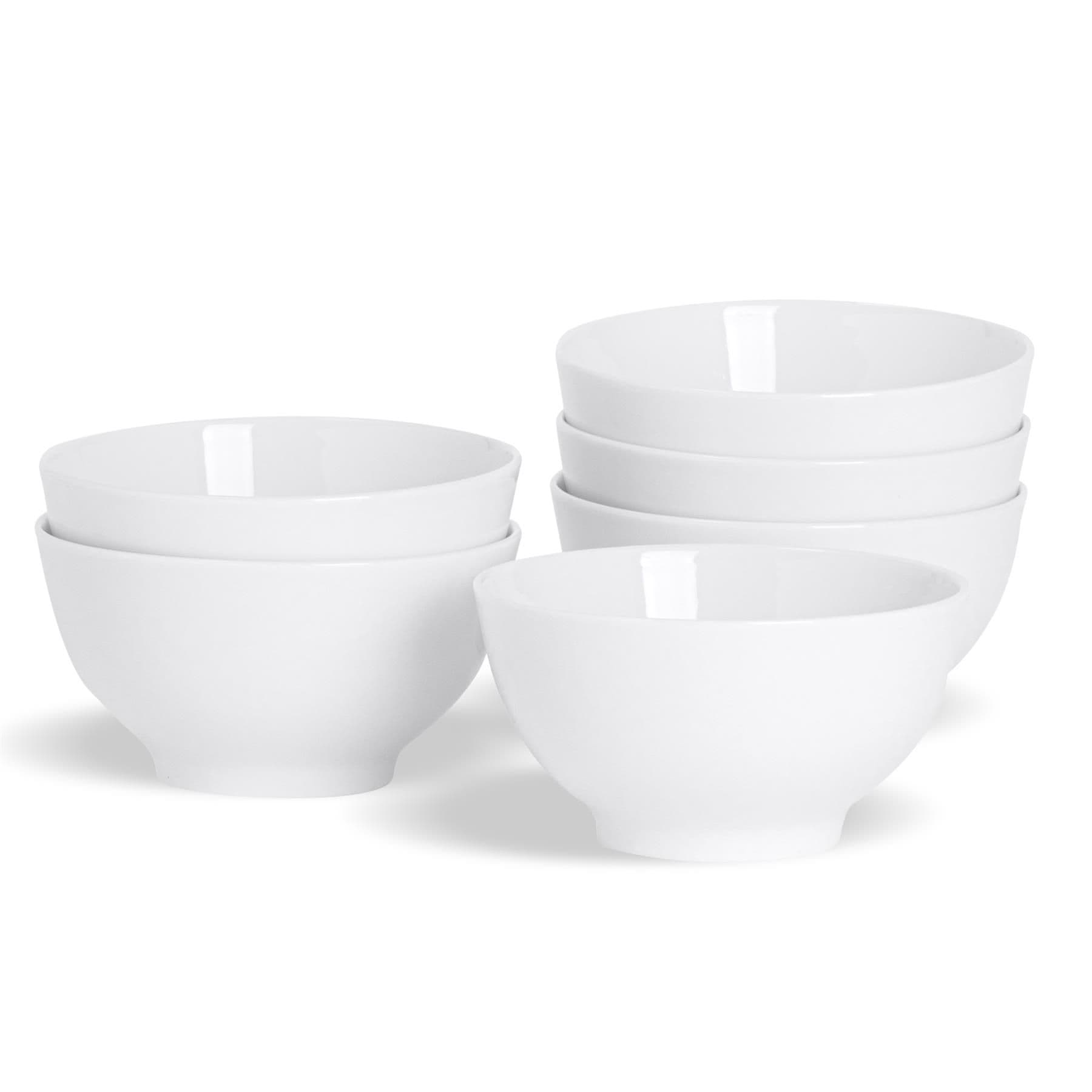 Classic White Rice Bowls - 13cm - Pack of 12