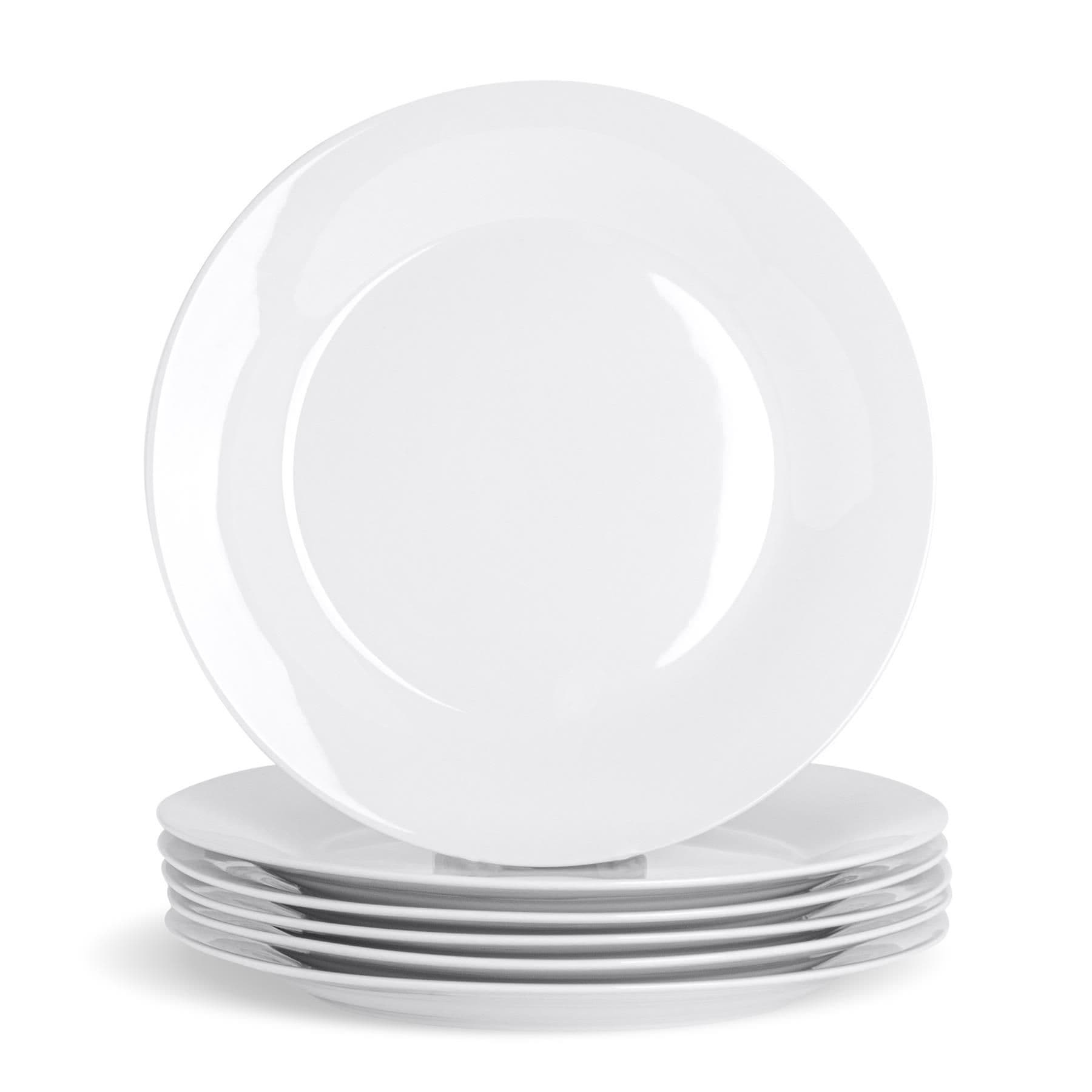 Classic White Dinner Plates 27cm Pack of 6