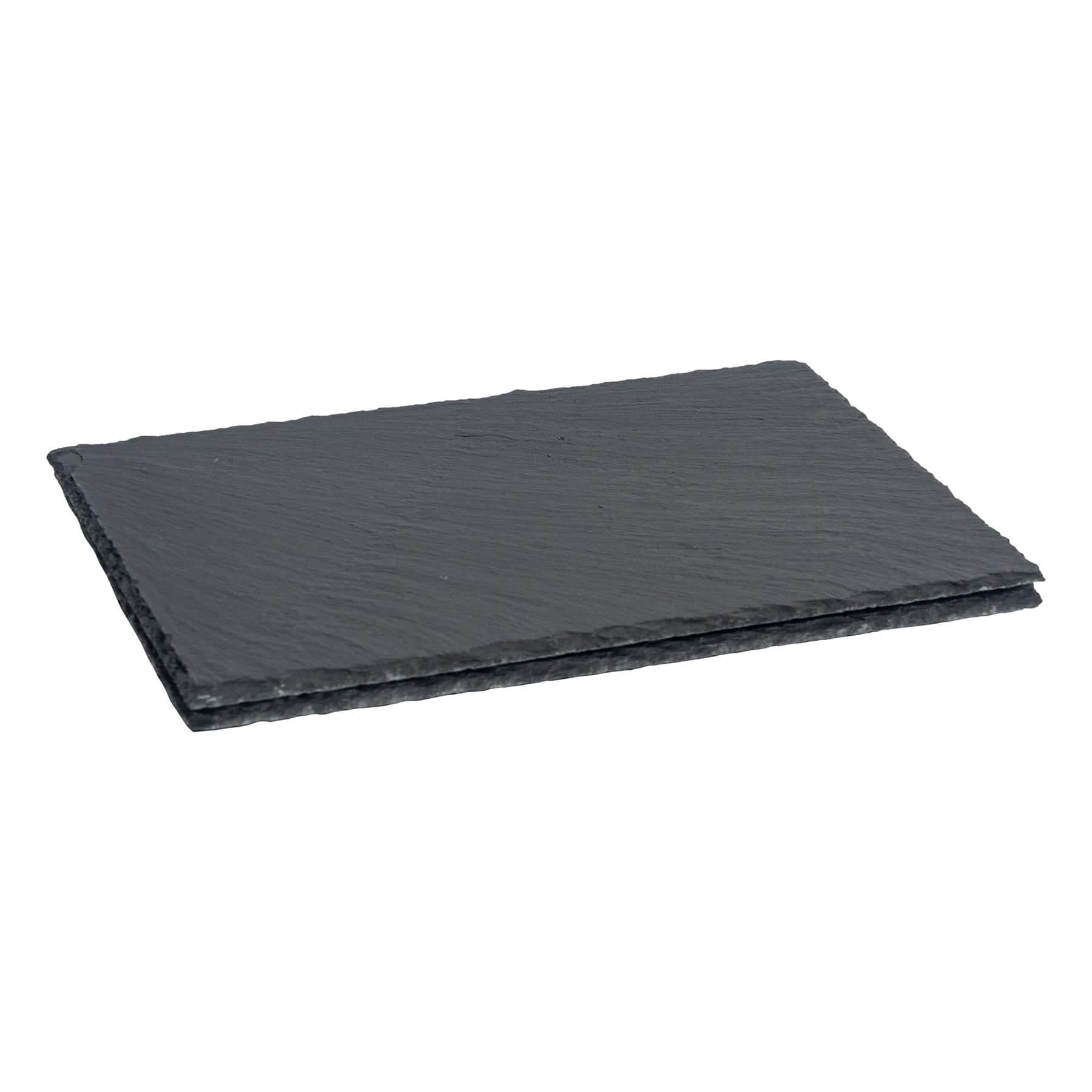 Rectangle Slate Serving Platters 30 x 20cm Pack of 2