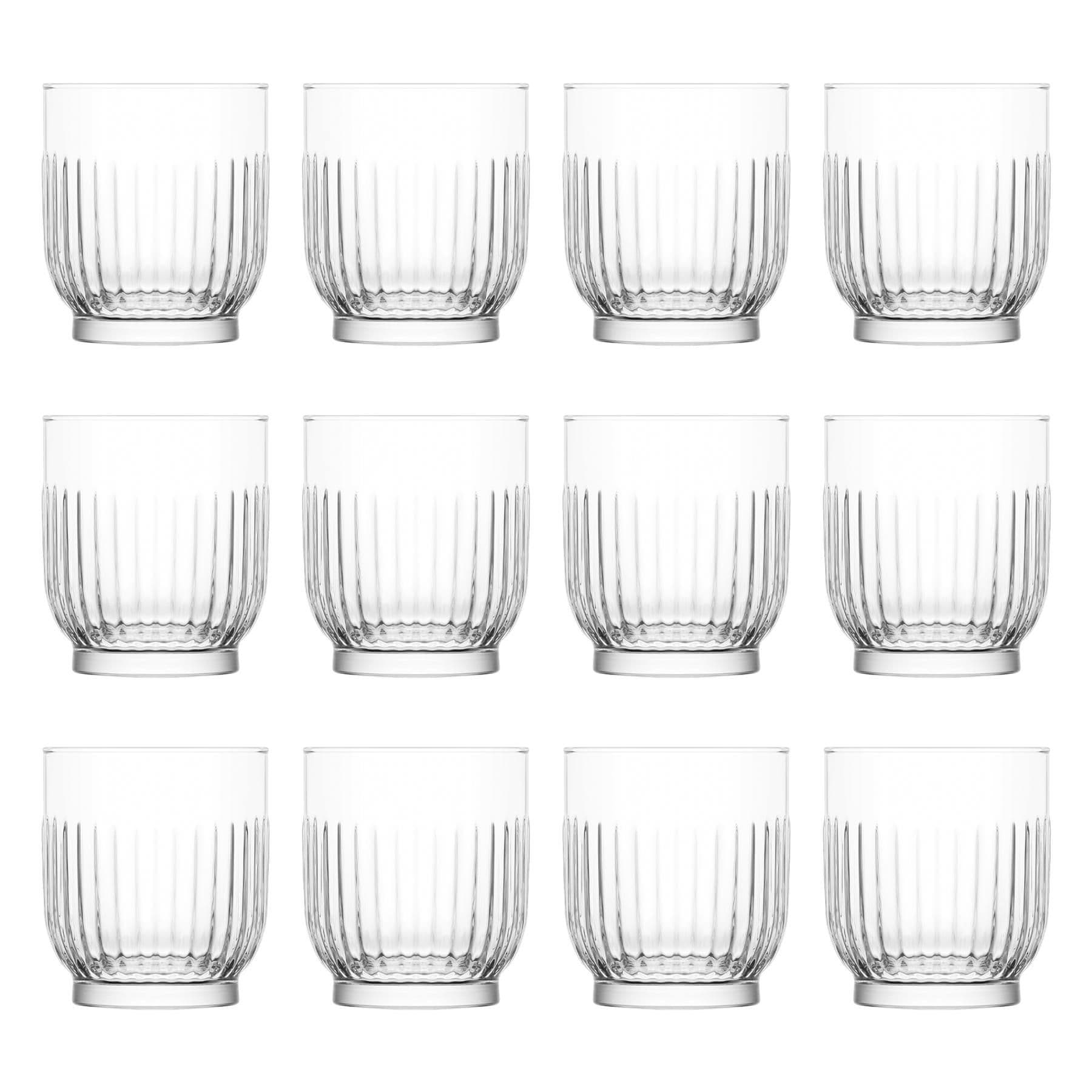 Tokyo Whiskey Glasses - 330ml - Clear - Pack of 12
