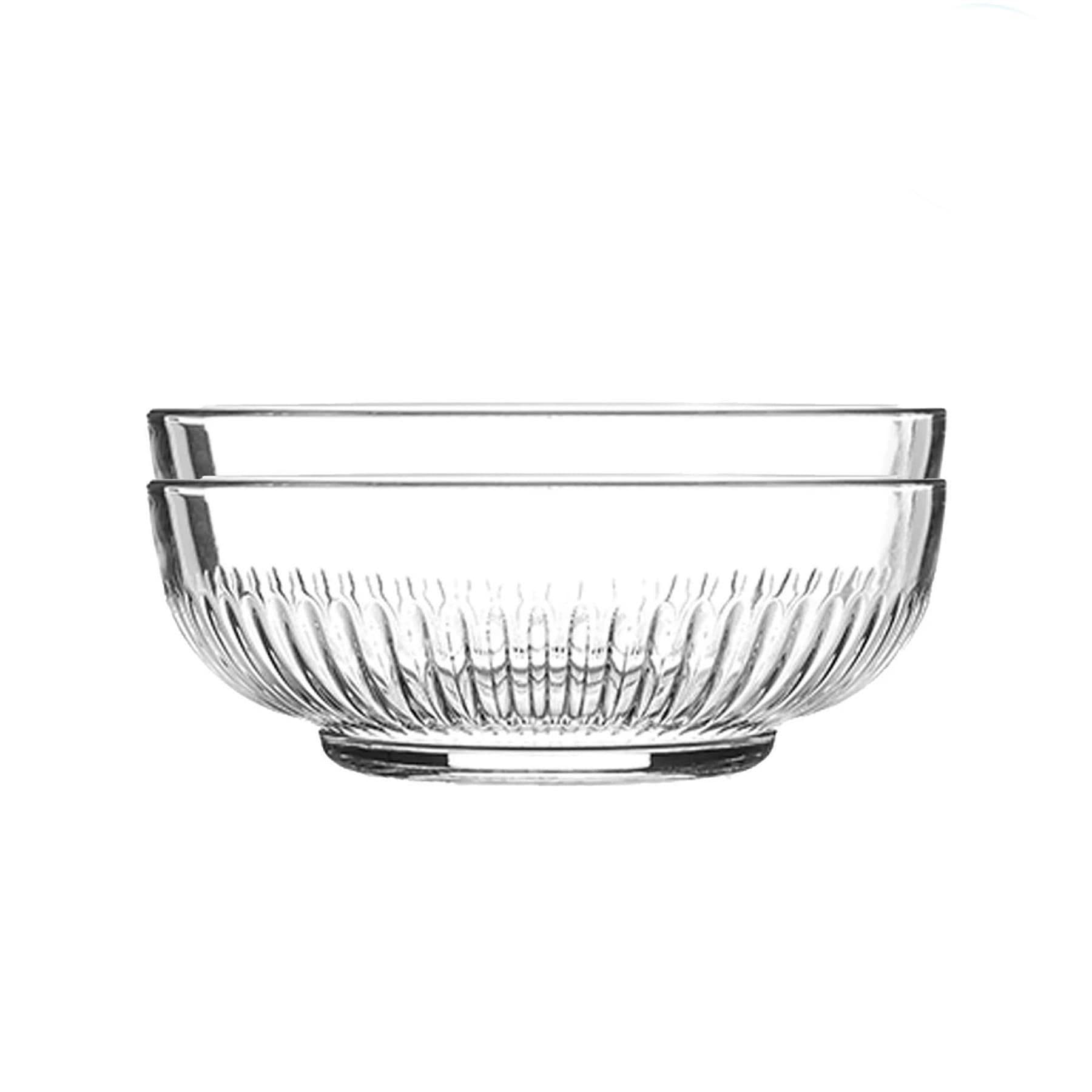 Campana Glass Serving Bowls 17cm Pack of 2