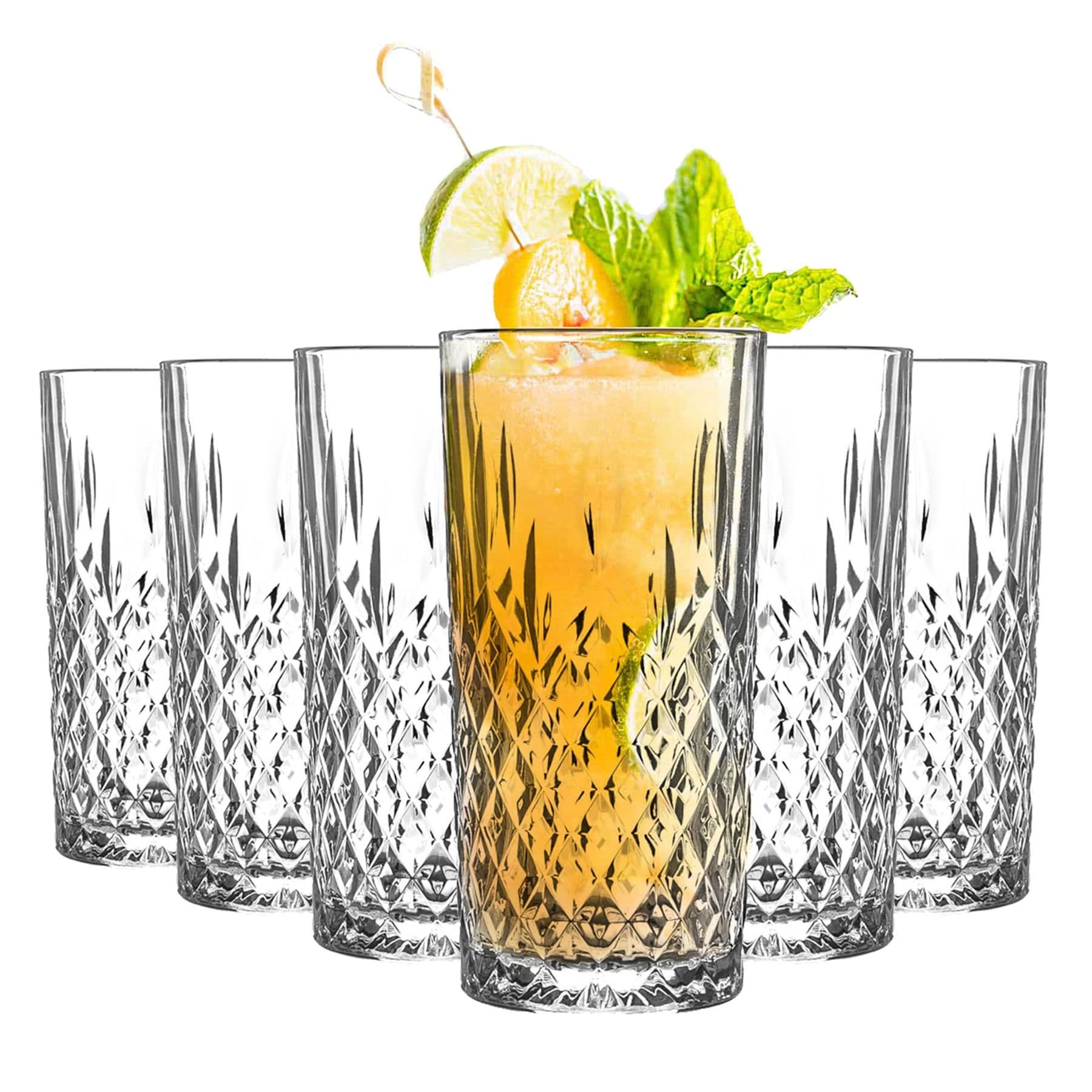 Prysm Highball Glasses - 356ml - Pack of 6