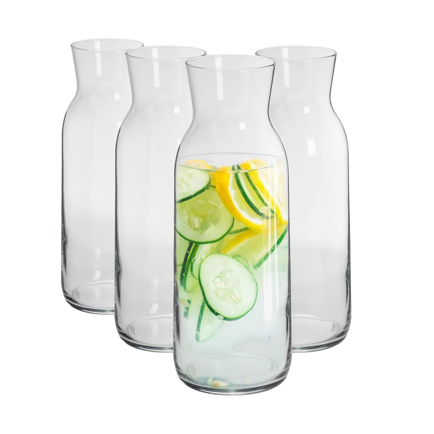Brocca Glass Carafes - 1.2 Litre - Pack of 4
