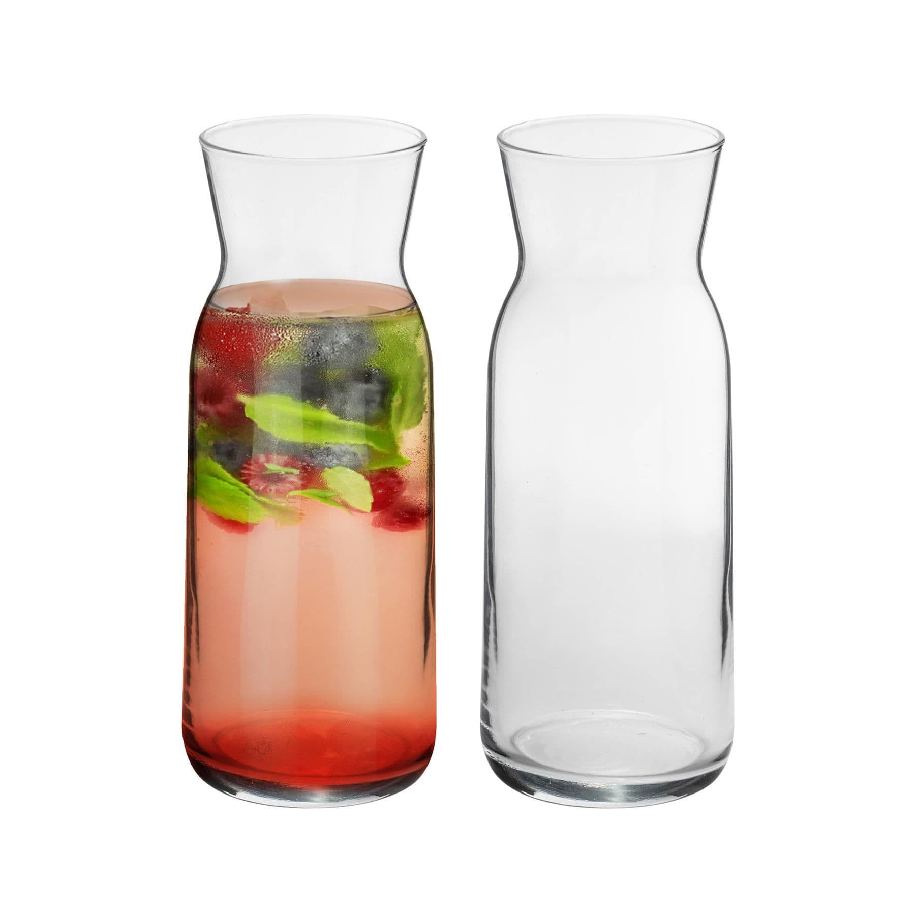 Brocca Glass Carafes - 700ml - Pack of 2