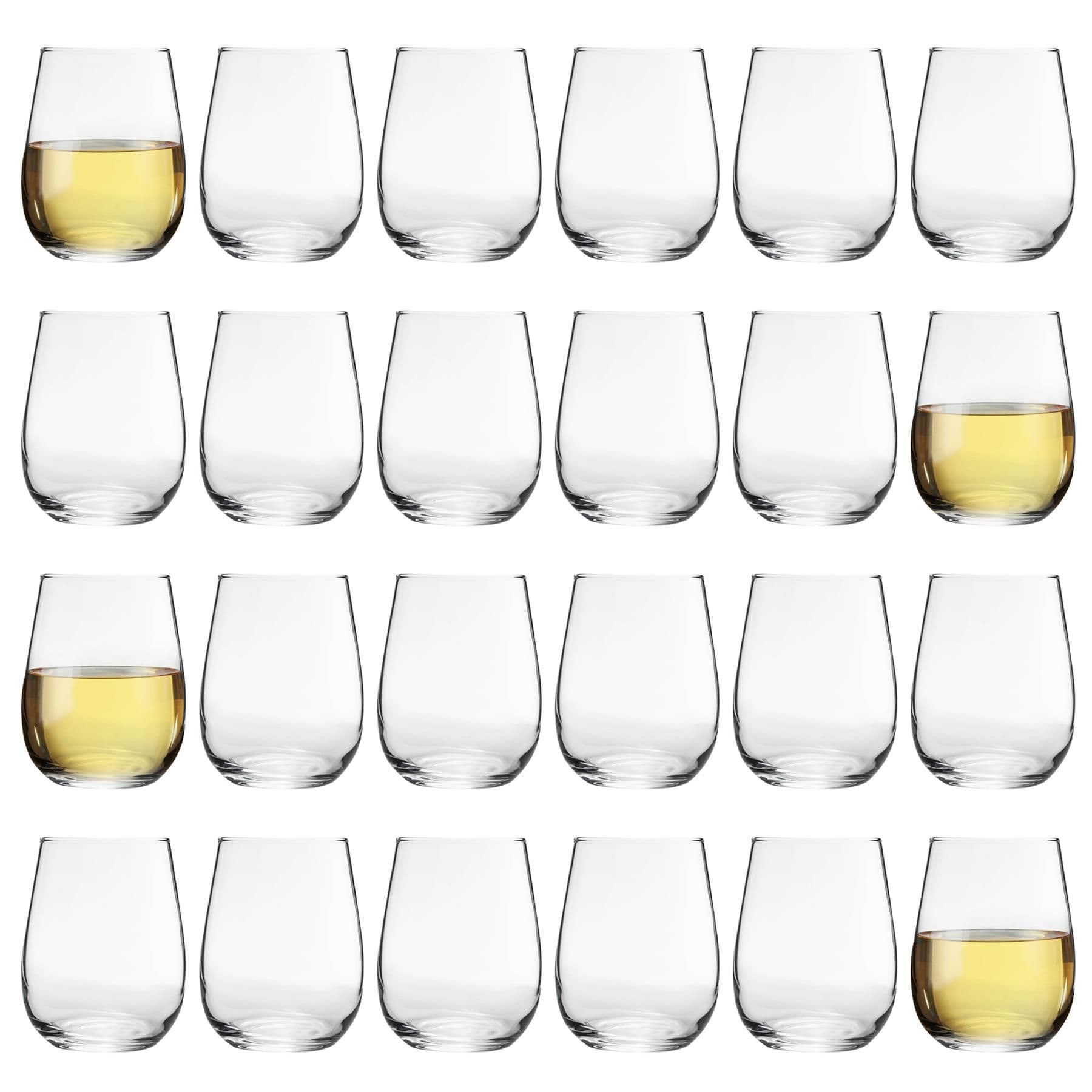 Corto Stemless Wine Glasses - 360ml - Pack of 24