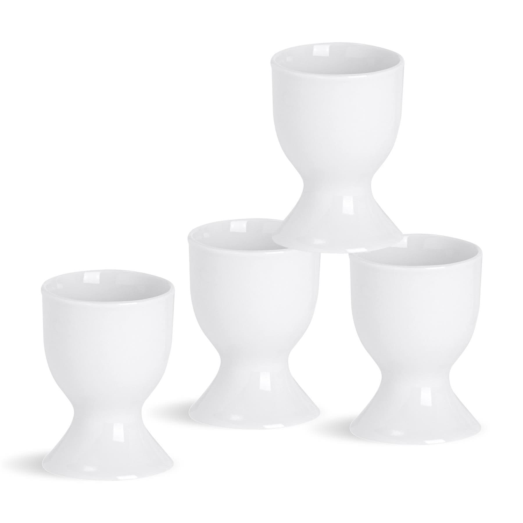 Classic White Egg Cups 5cm Pack of 4