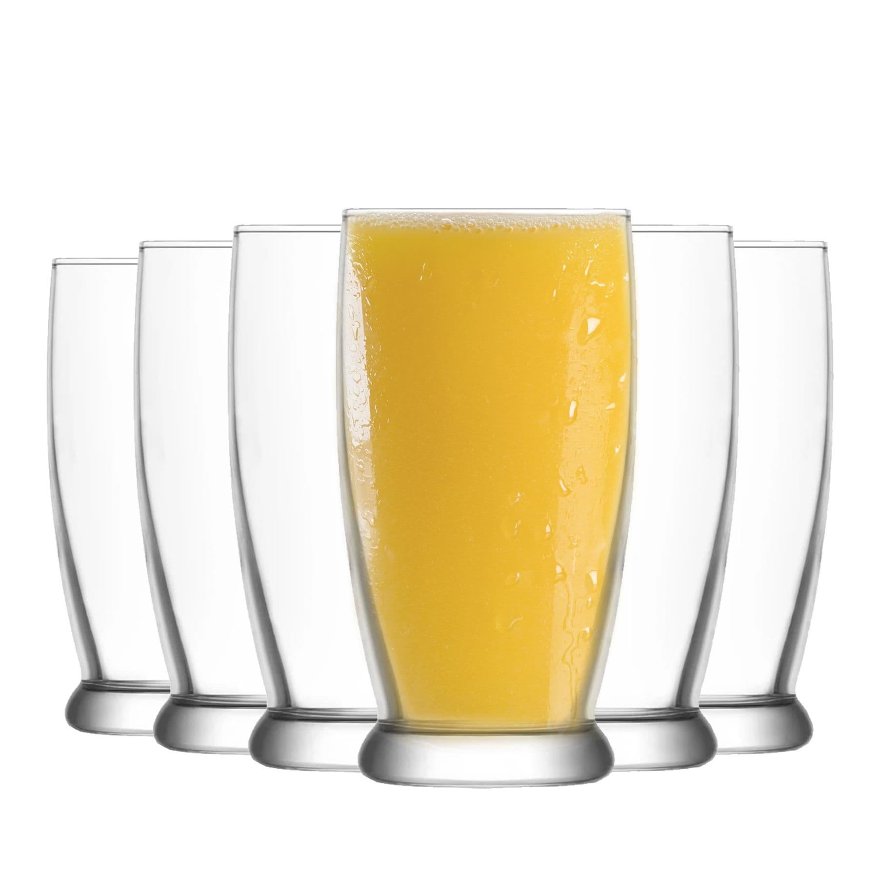 Roma Water Glasses - 140ml - Clear - Pack of 6