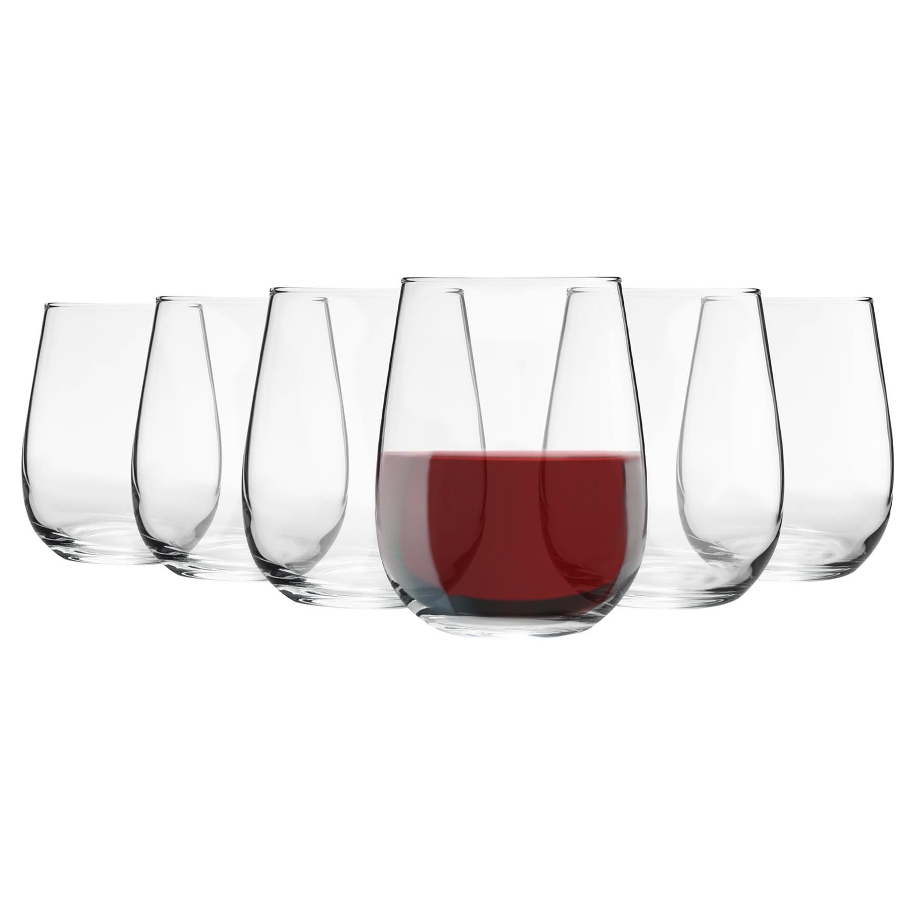 Corto Stemless Wine Glasses - 475ml - Pack of 6