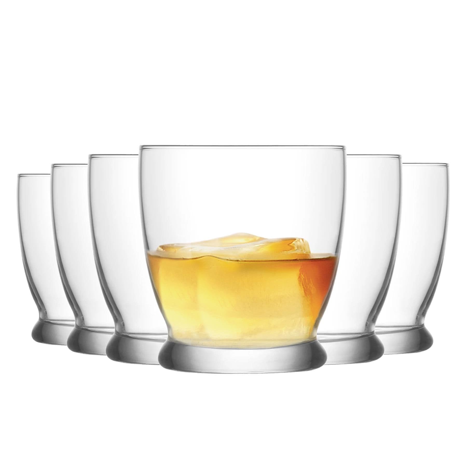 Roma Whisky Glasses - 295ml - Clear - Pack of 12