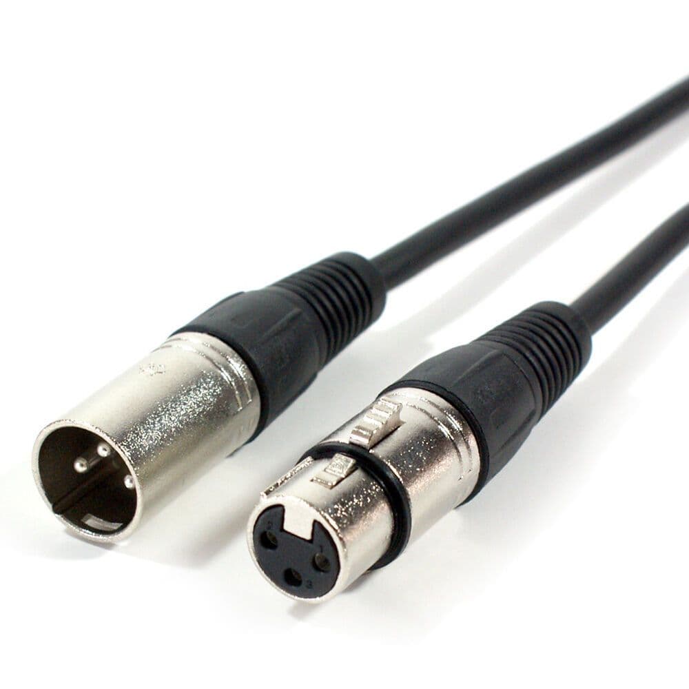 30m XLR Male To Female Long Microphone Mic Cable Lead Microphone & Speaker