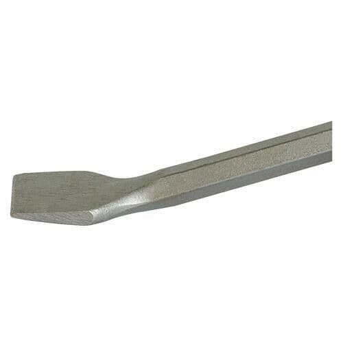 250mm SDS Plus Hex Angled Tile Chisel 17mm Shank Forged Steel