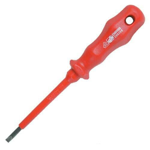 3mm x 75mm VDE Expert Slotted Screwdriver 10000V Safe Electrician