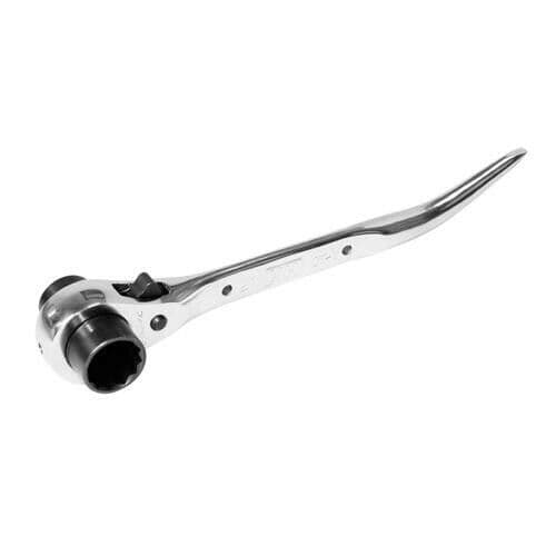 21mm & 23mm Twin Scaffold Spanner Podger Ratchet Ratcheting Socket Wrench Tool