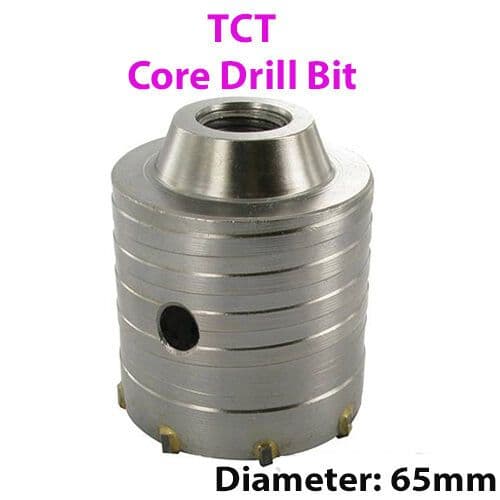 PRO 65mm TCT Core Drill Bit Tile Marble Glass Brick Hole Saw Cutter