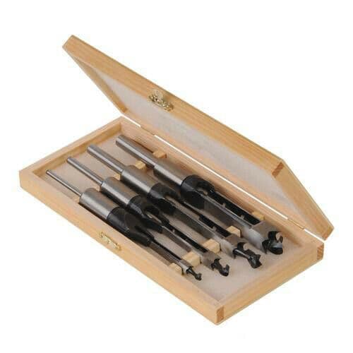 4 Piece 6mm 16mm Mortice Chisel Set Square Hole