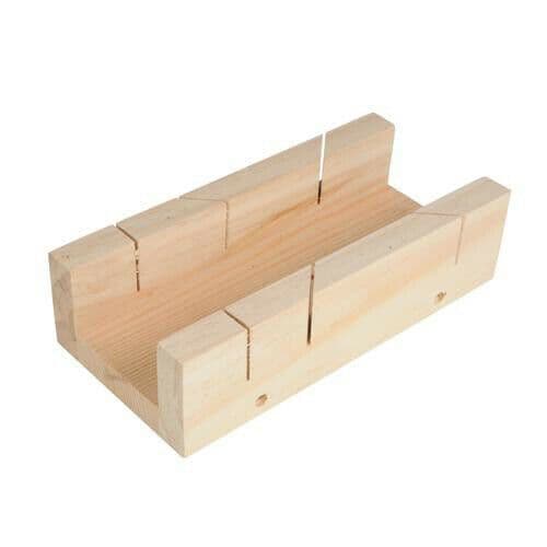 250mm x 90mm Mitre Box 90 Degrees & 45 Degrees Cutting Block