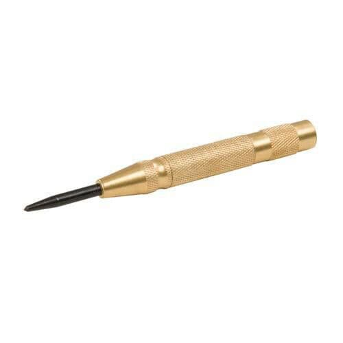 130mm Auto Centre Brass Punch Hardened Tip
