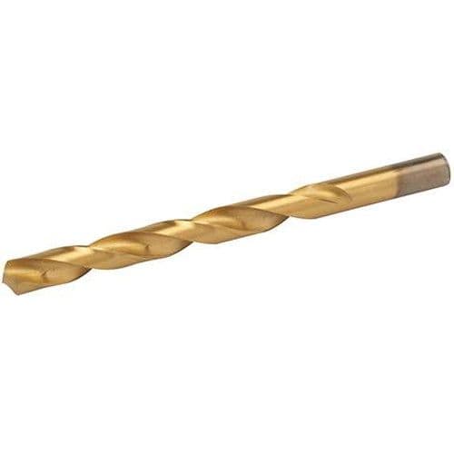 TOUGH TITANIUM COATED 10mm High Speed Steel Drill Bit Aluminium Alloy Milling