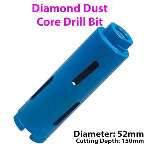 52mm x 150mm Diamond Core Drill Bit Hole Cutter Brick Wall Concrete Block
