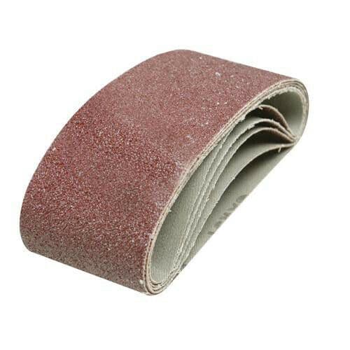 QTY 5 65mm x 410mm 120 Grit Sanding Belts Belt Sander