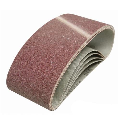 QTY 5 75mm x 457mm 120 Grit Sanding Belts Belt Sanders