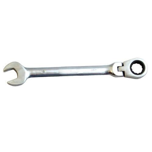 30mm Flexible Ratchet Ring Spanner Pivot Metric Car Lorry Garage Handy Tool